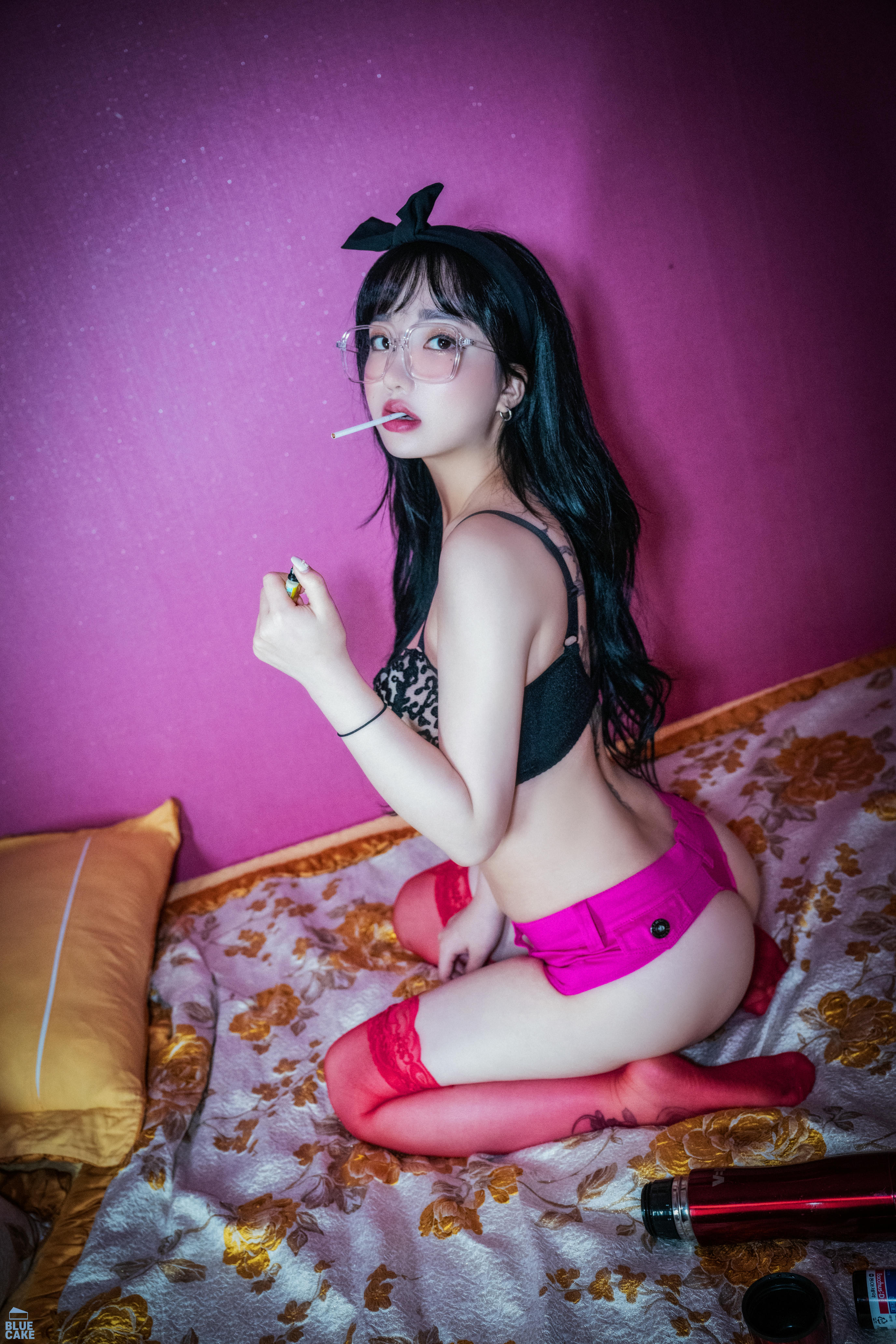 韩国模特孙乐乐-114_BLUECAKE YeEun Nude No Panty full++ [228P 8.02GB]_第6集