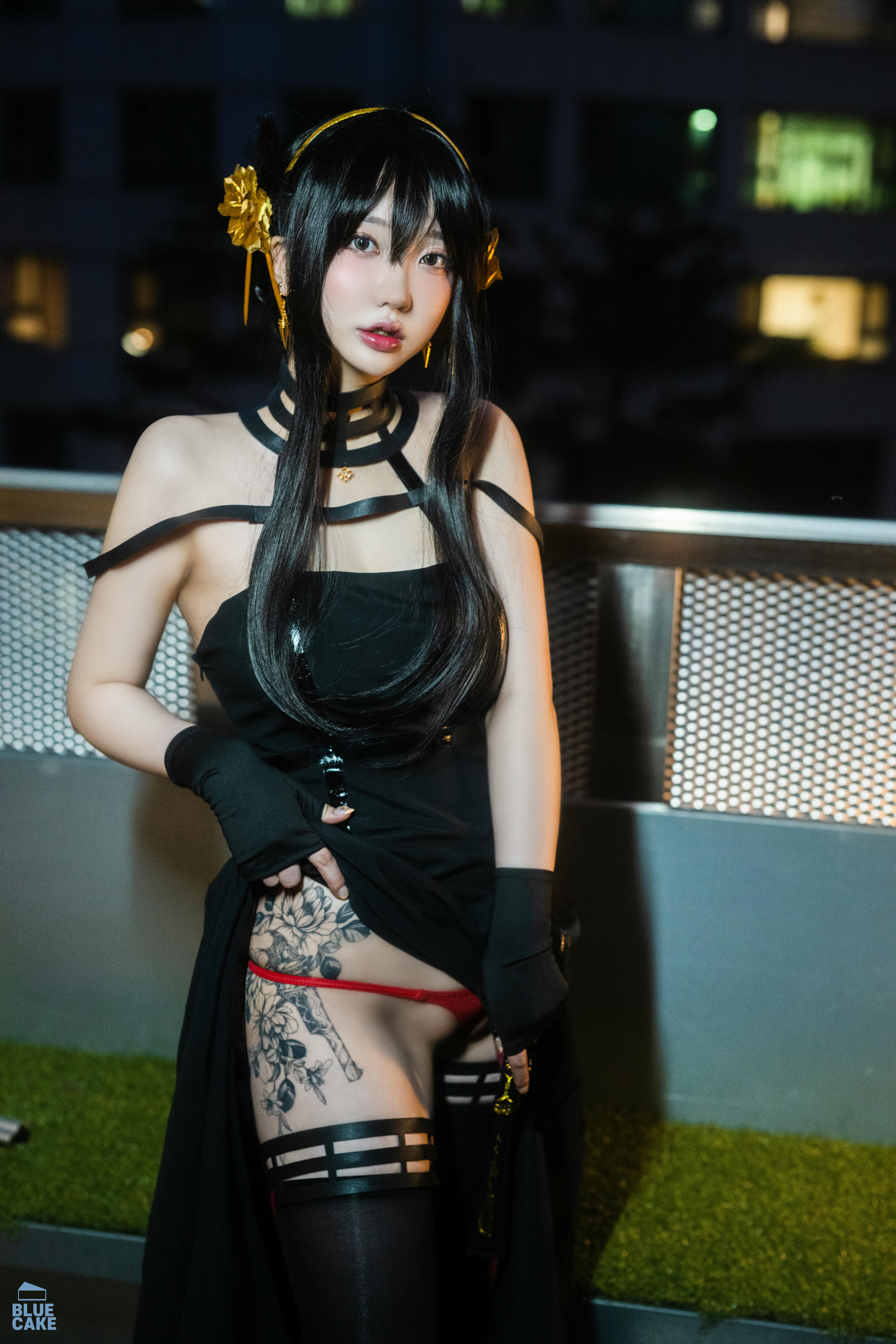 韩国模特孙乐乐-BLUECAKE Vol.0041 YeEun_BlackRose_RED+ [131P 3.25GB]_第1集