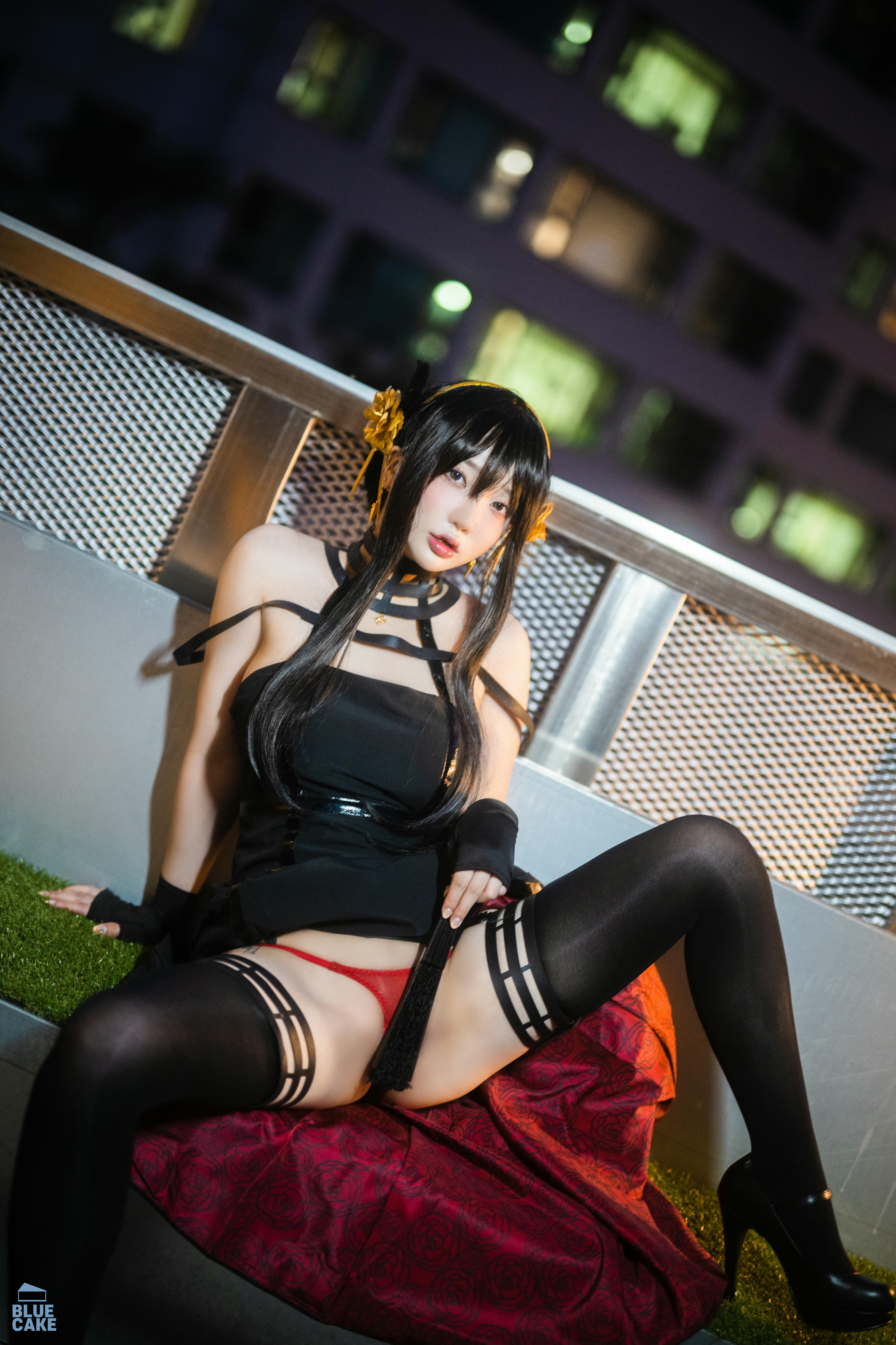 韩国模特孙乐乐-BLUECAKE Vol.0041 YeEun_BlackRose_RED+ [131P 3.25GB]_第1集