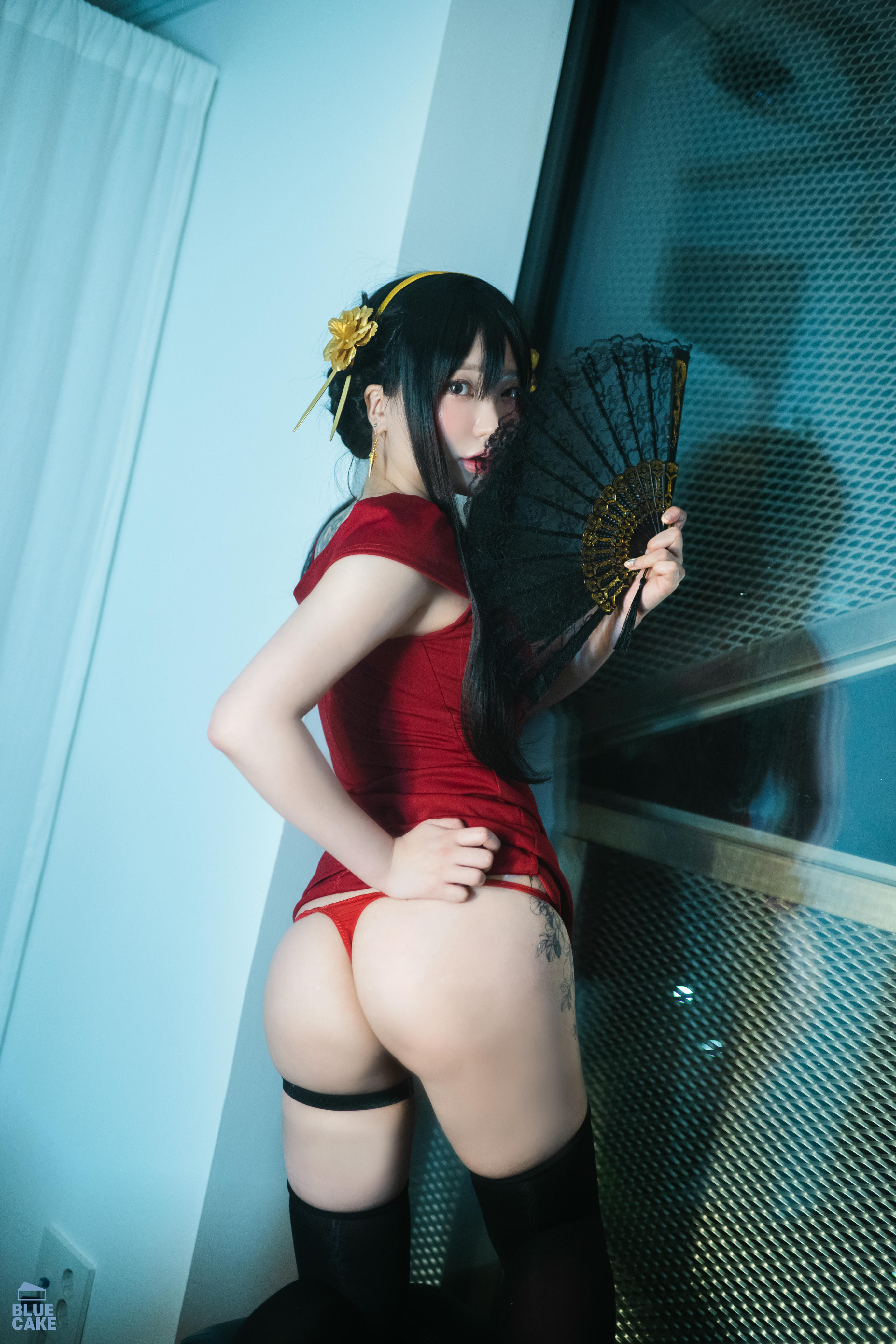 韩国模特孙乐乐-BLUECAKE Vol.0041 YeEun_BlackRose_RED+ [131P 3.25GB]_第6集