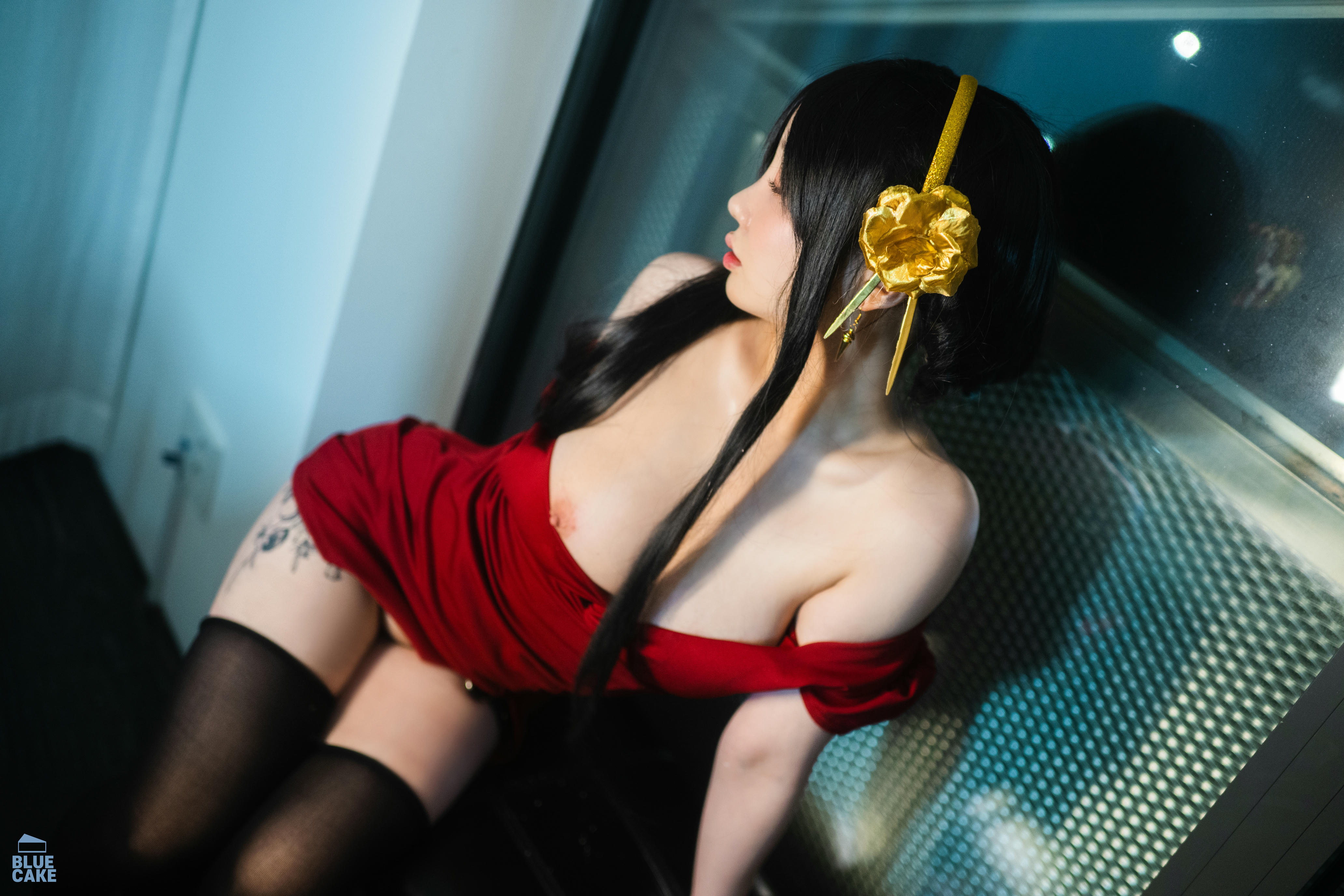 韩国模特孙乐乐-BLUECAKE Vol.0041 YeEun_BlackRose_RED+ [131P 3.25GB]_第7集