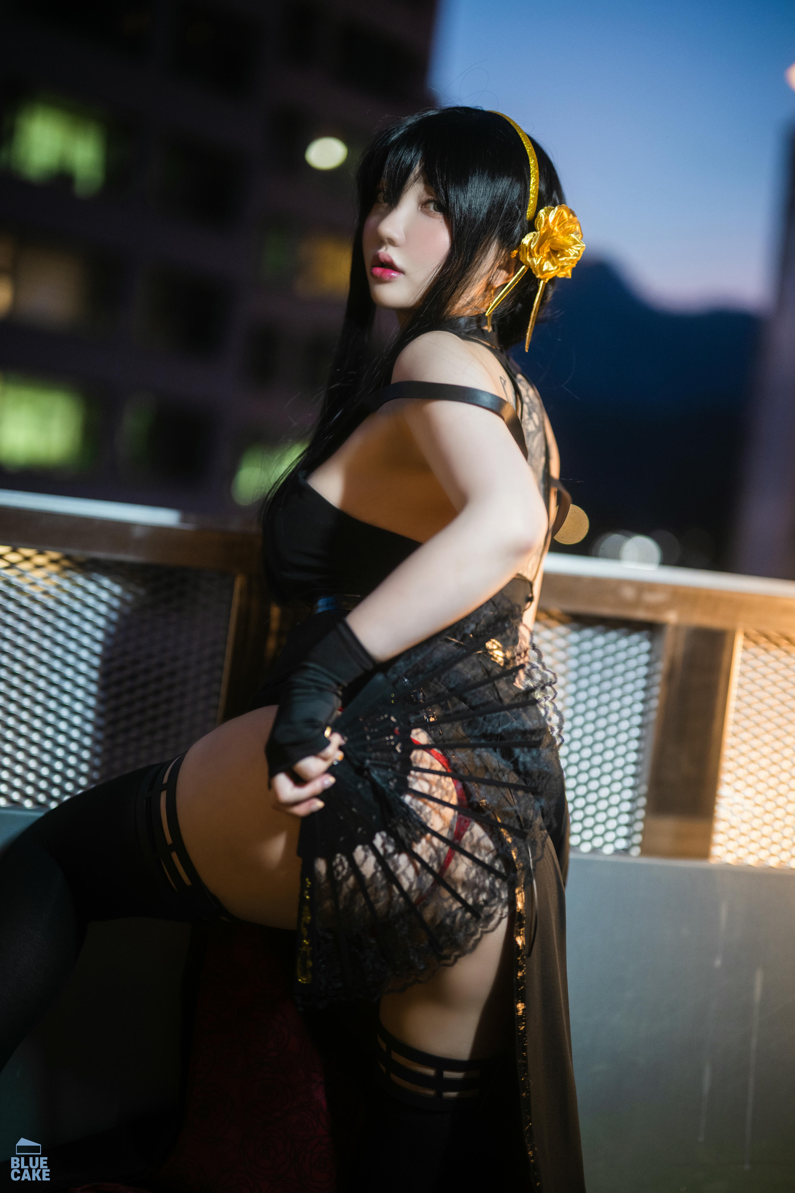 韩国模特孙乐乐-BLUECAKE Vol.0041 YeEun_BlackRose_RED+ [131P 3.25GB]_第1集