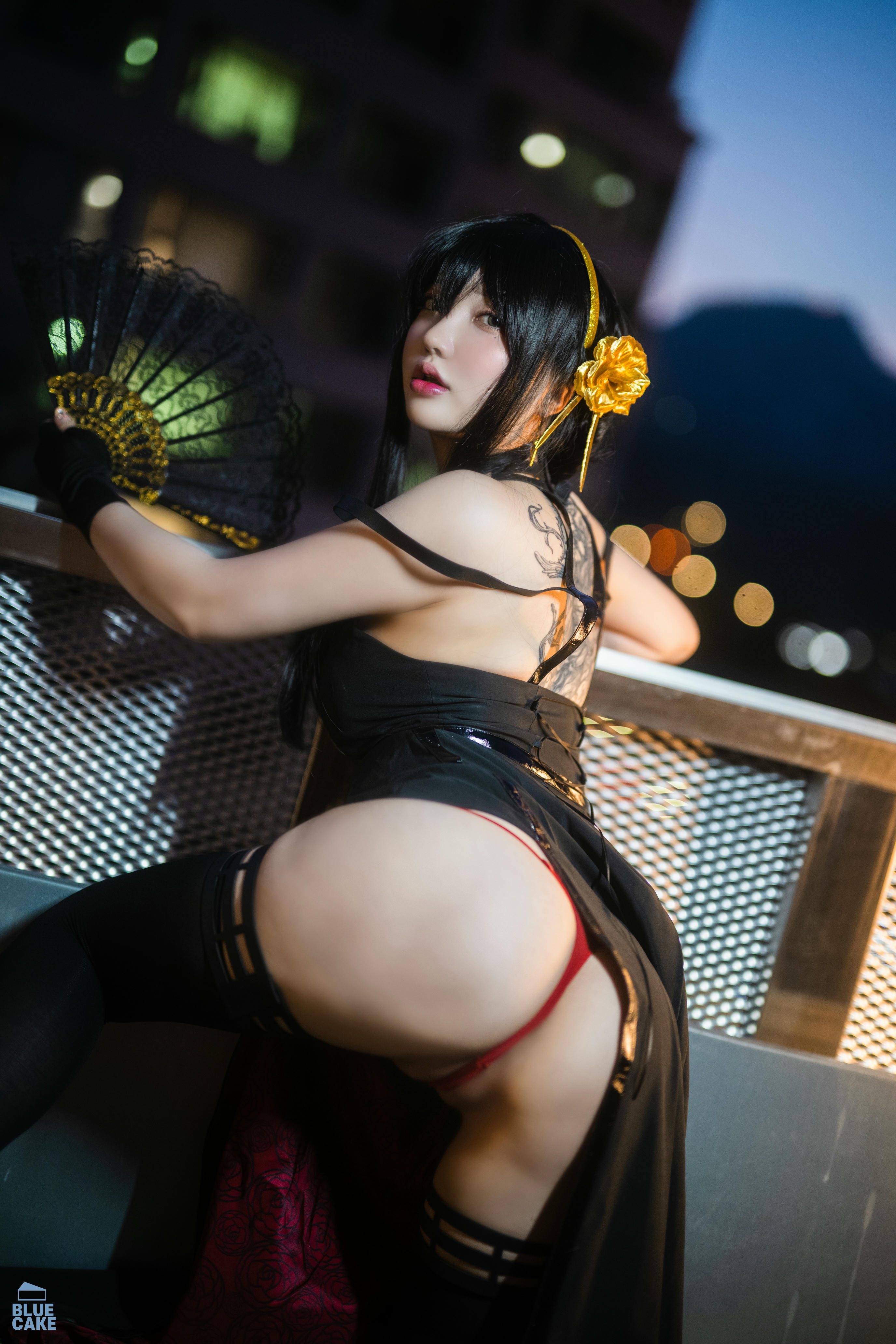 韩国模特孙乐乐-BLUECAKE Vol.0041 YeEun_BlackRose_RED+ [131P 3.25GB]_第1集