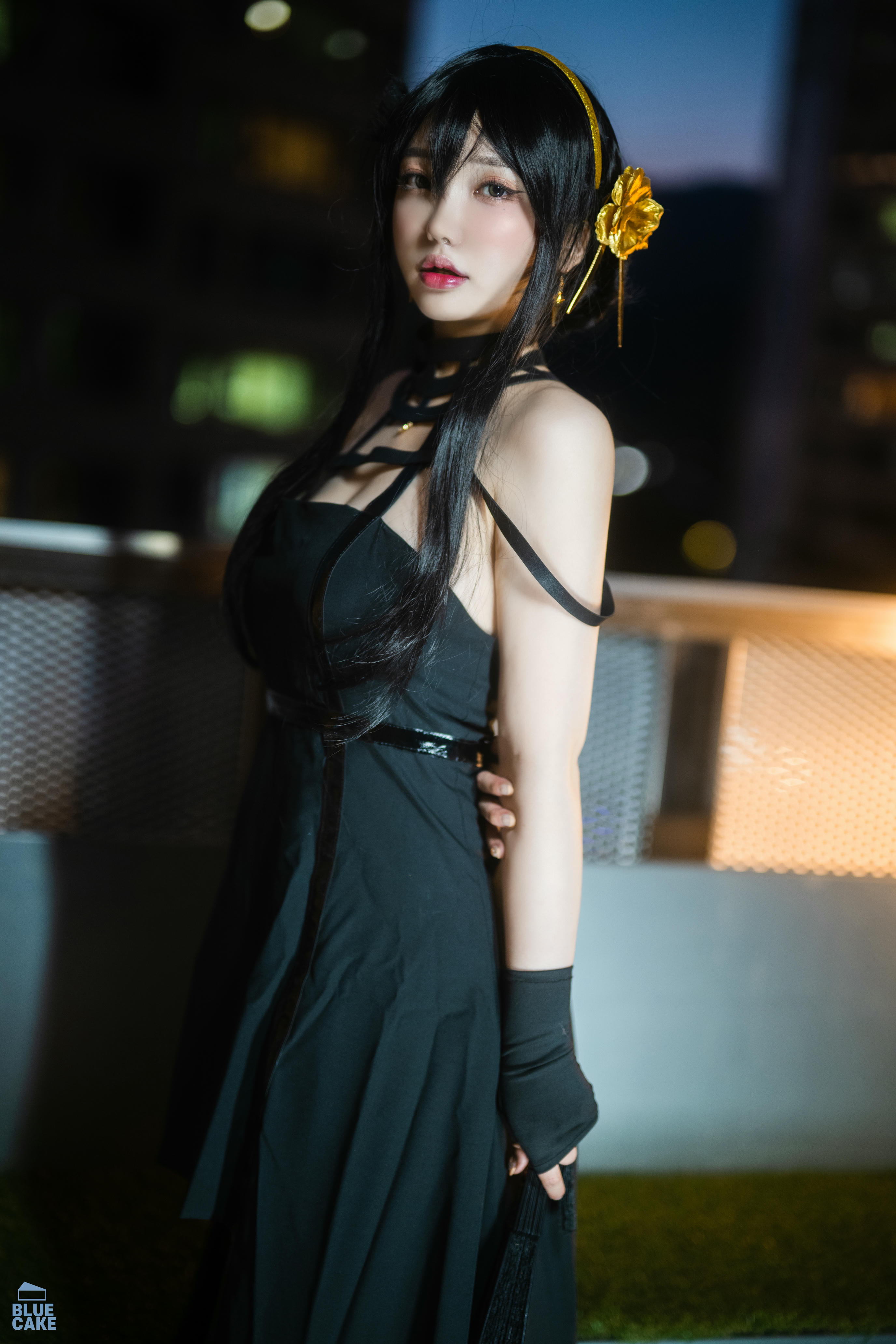 韩国模特孙乐乐-BLUECAKE Vol.0041 YeEun_BlackRose_RED+ [131P 3.25GB]_第1集