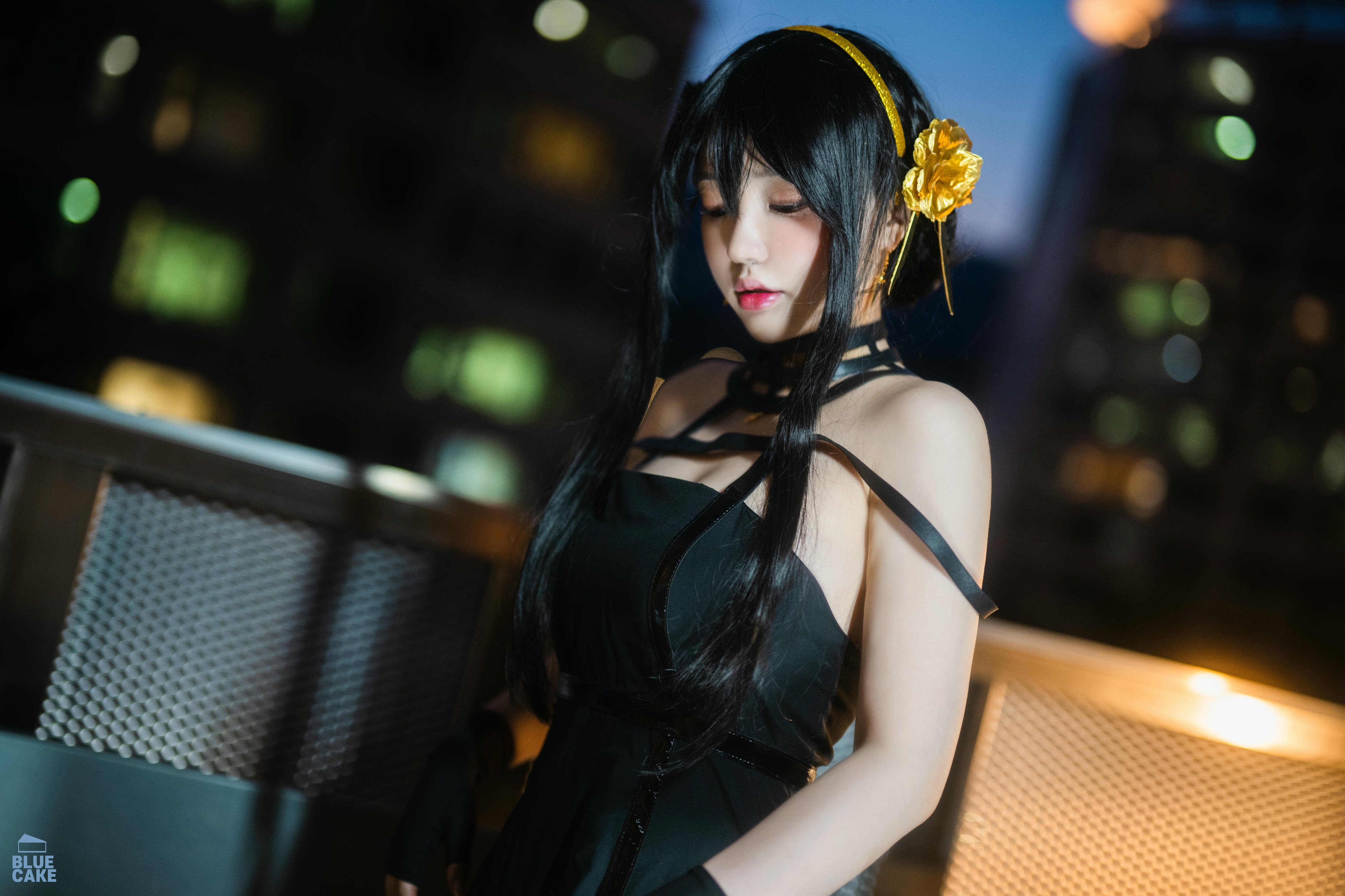 韩国模特孙乐乐-BLUECAKE Vol.0041 YeEun_BlackRose_RED+ [131P 3.25GB]_第1集