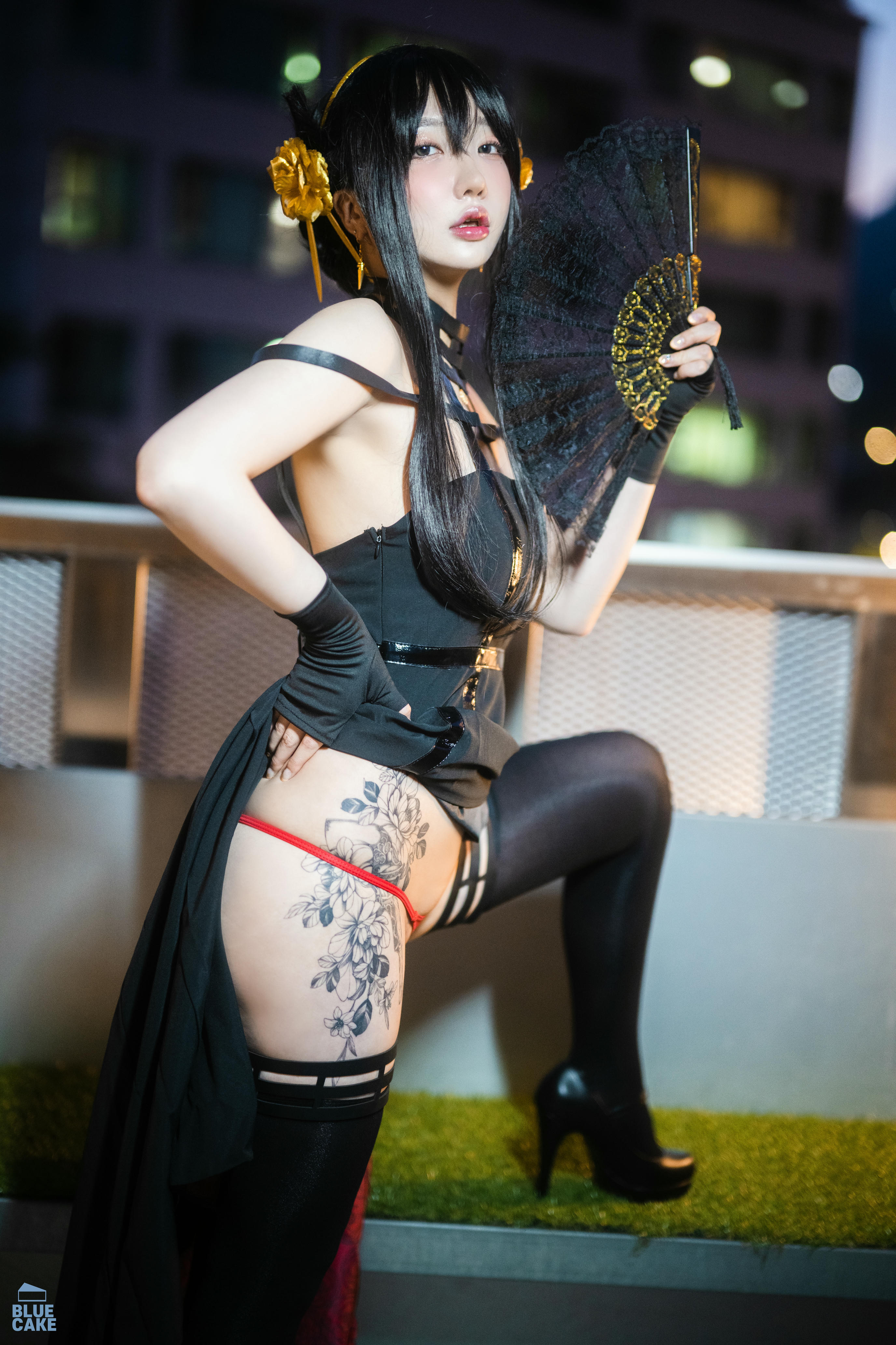 韩国模特孙乐乐-BLUECAKE Vol.0041 YeEun_BlackRose_RED+ [131P 3.25GB]_第1集