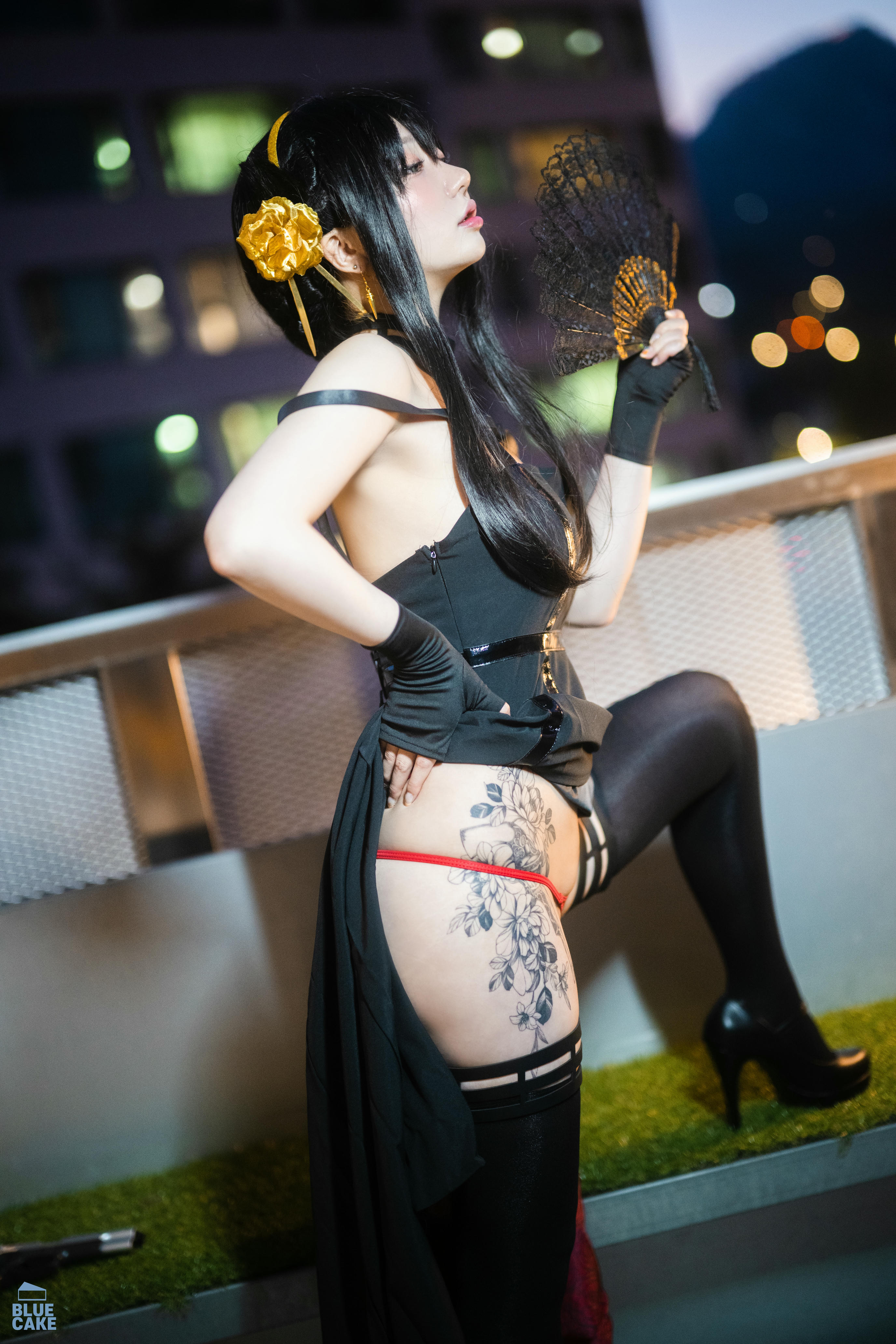 韩国模特孙乐乐-BLUECAKE Vol.0041 YeEun_BlackRose_RED+ [131P 3.25GB]_第1集