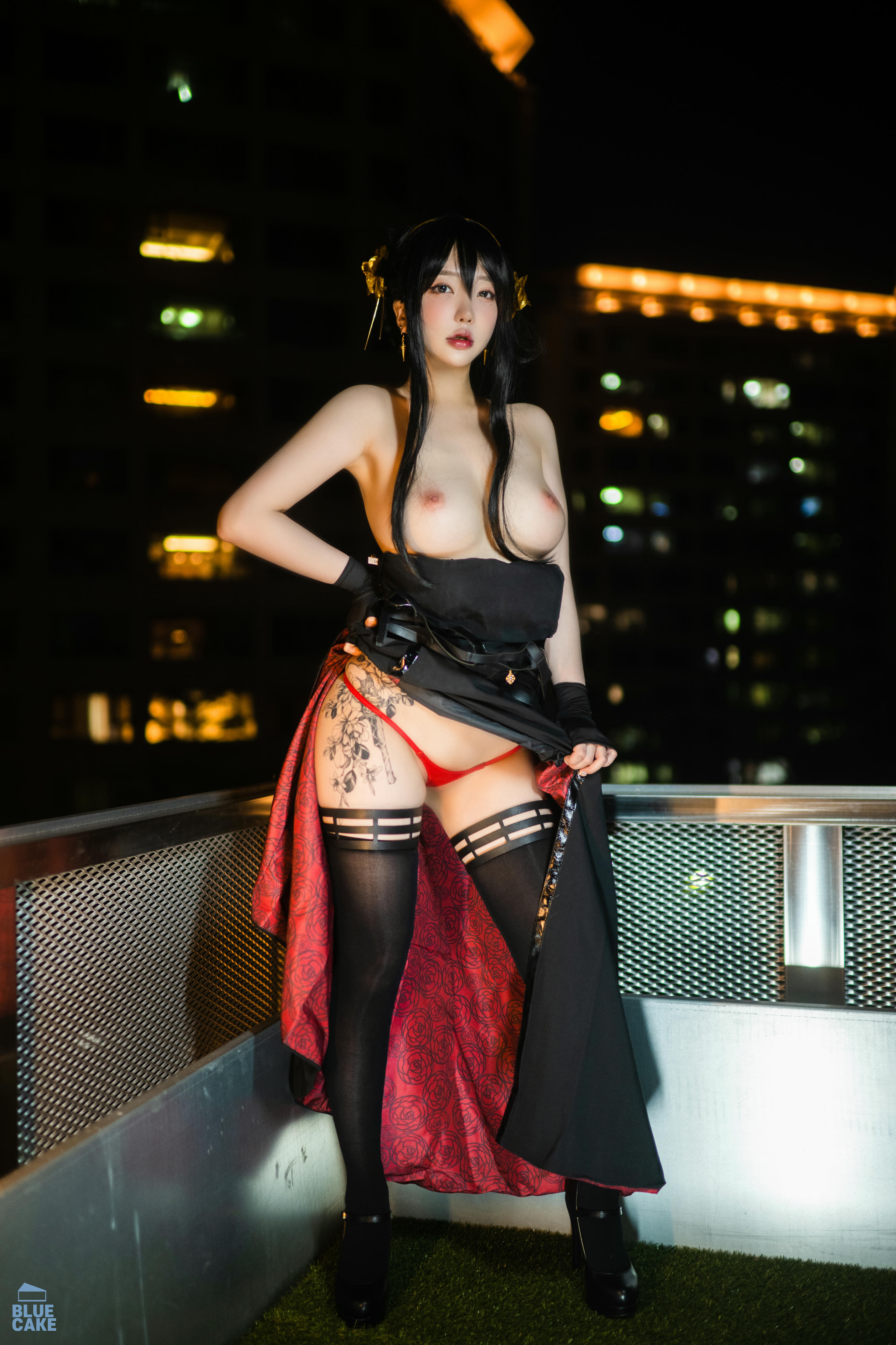 韩国模特孙乐乐-BLUECAKE Vol.0041 YeEun_BlackRose_RED+ [131P 3.25GB]_第3集