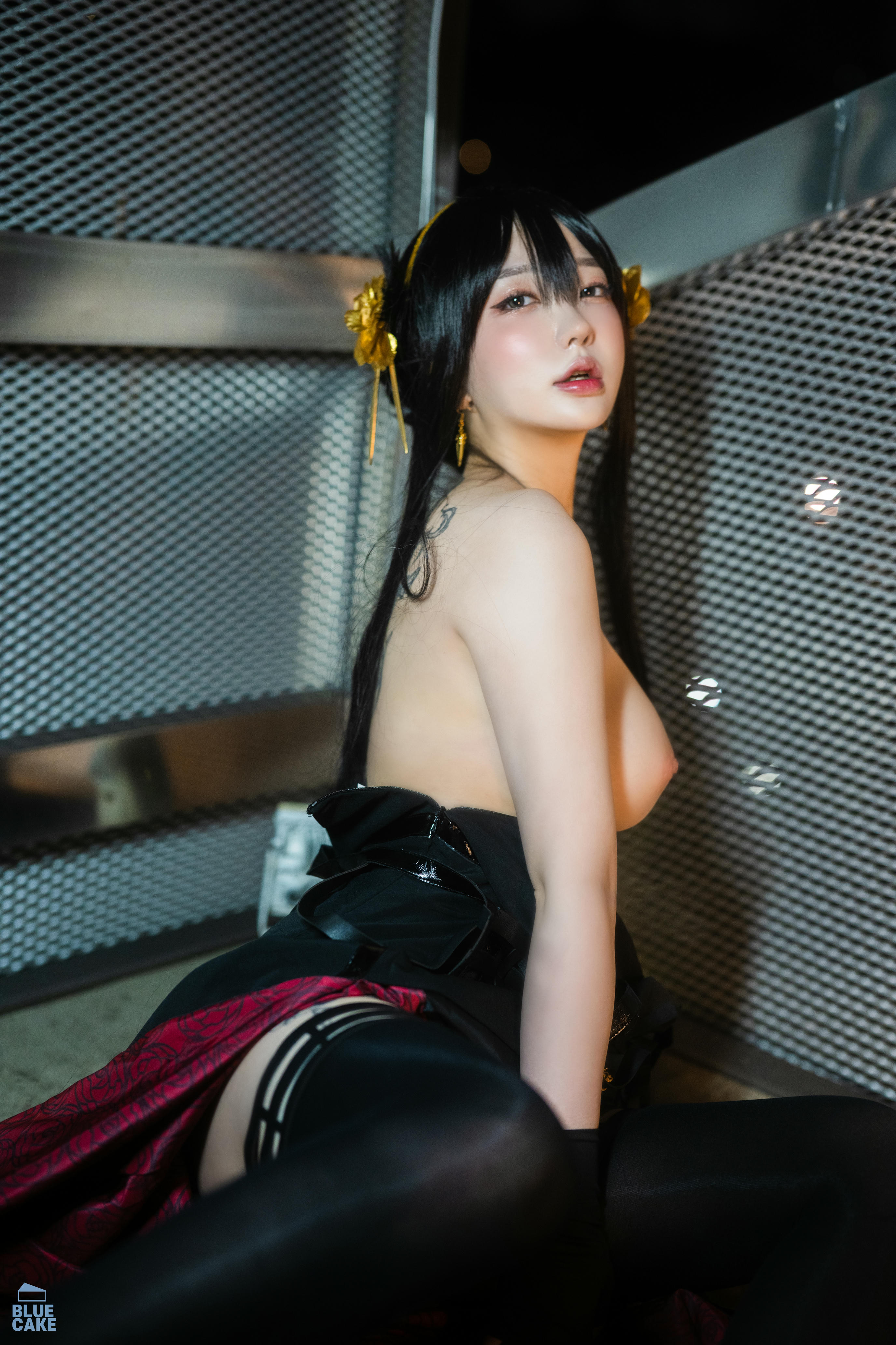 韩国模特孙乐乐-BLUECAKE Vol.0041 YeEun_BlackRose_RED+ [131P 3.25GB]_第4集