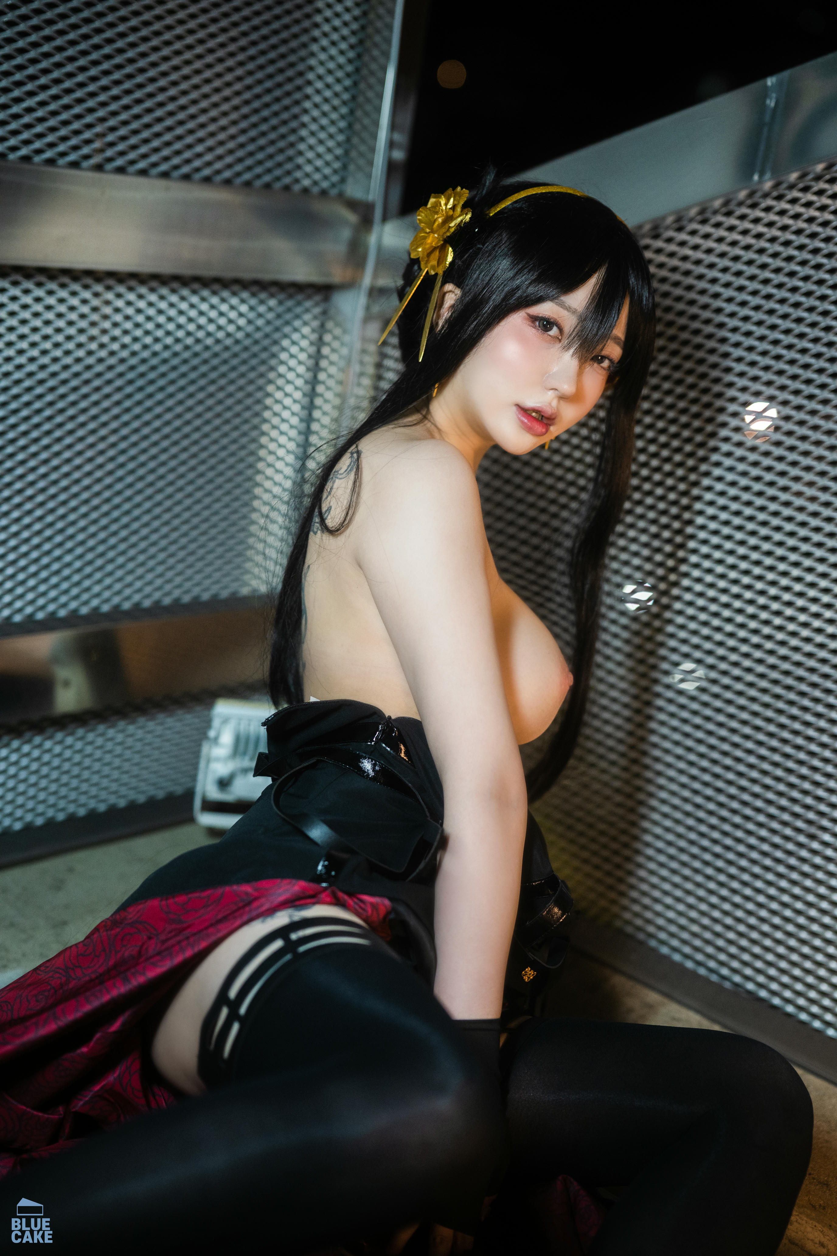 韩国模特孙乐乐-BLUECAKE Vol.0041 YeEun_BlackRose_RED+ [131P 3.25GB]_第4集