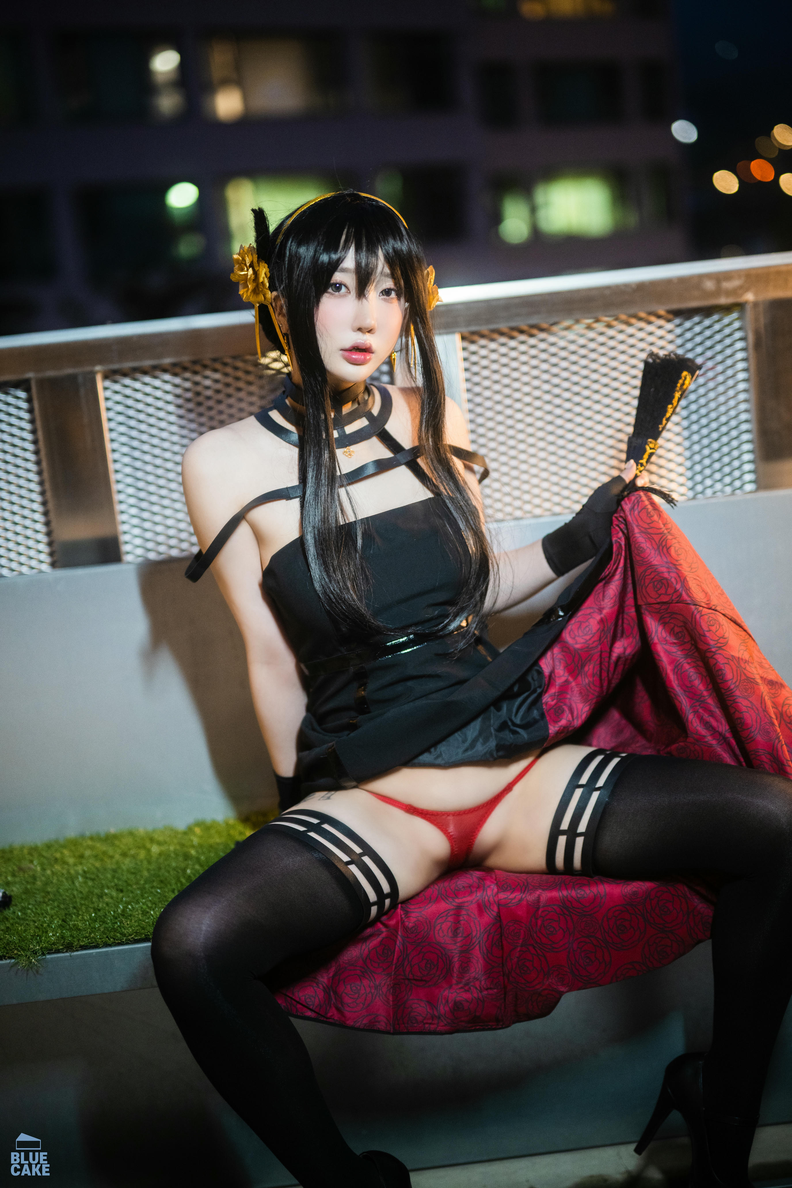 韩国模特孙乐乐-BLUECAKE Vol.0041 YeEun_BlackRose_RED+ [131P 3.25GB]_第1集