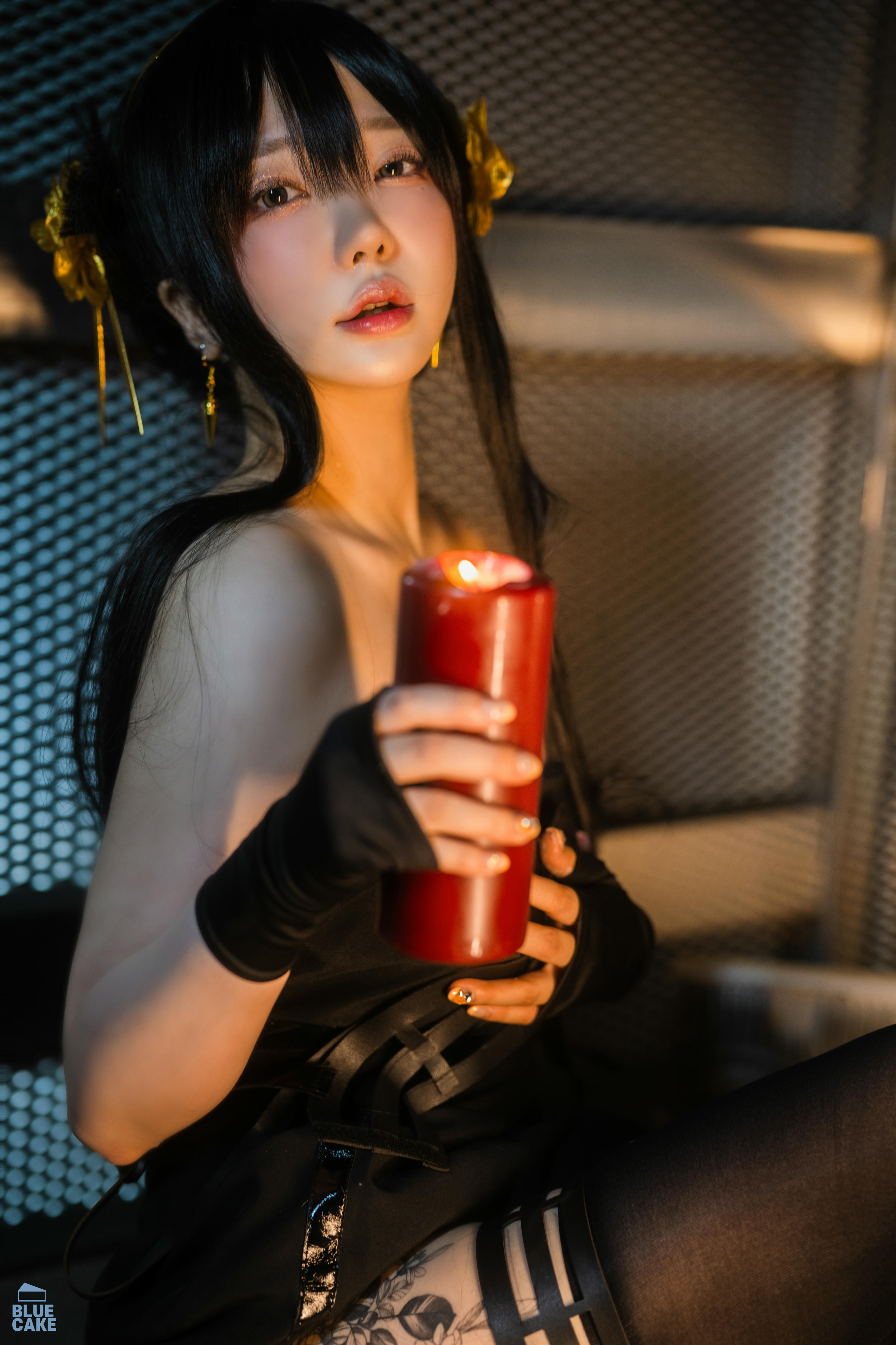 韩国模特孙乐乐-BLUECAKE Vol.0041 YeEun_BlackRose_RED+ [131P 3.25GB]_第5集