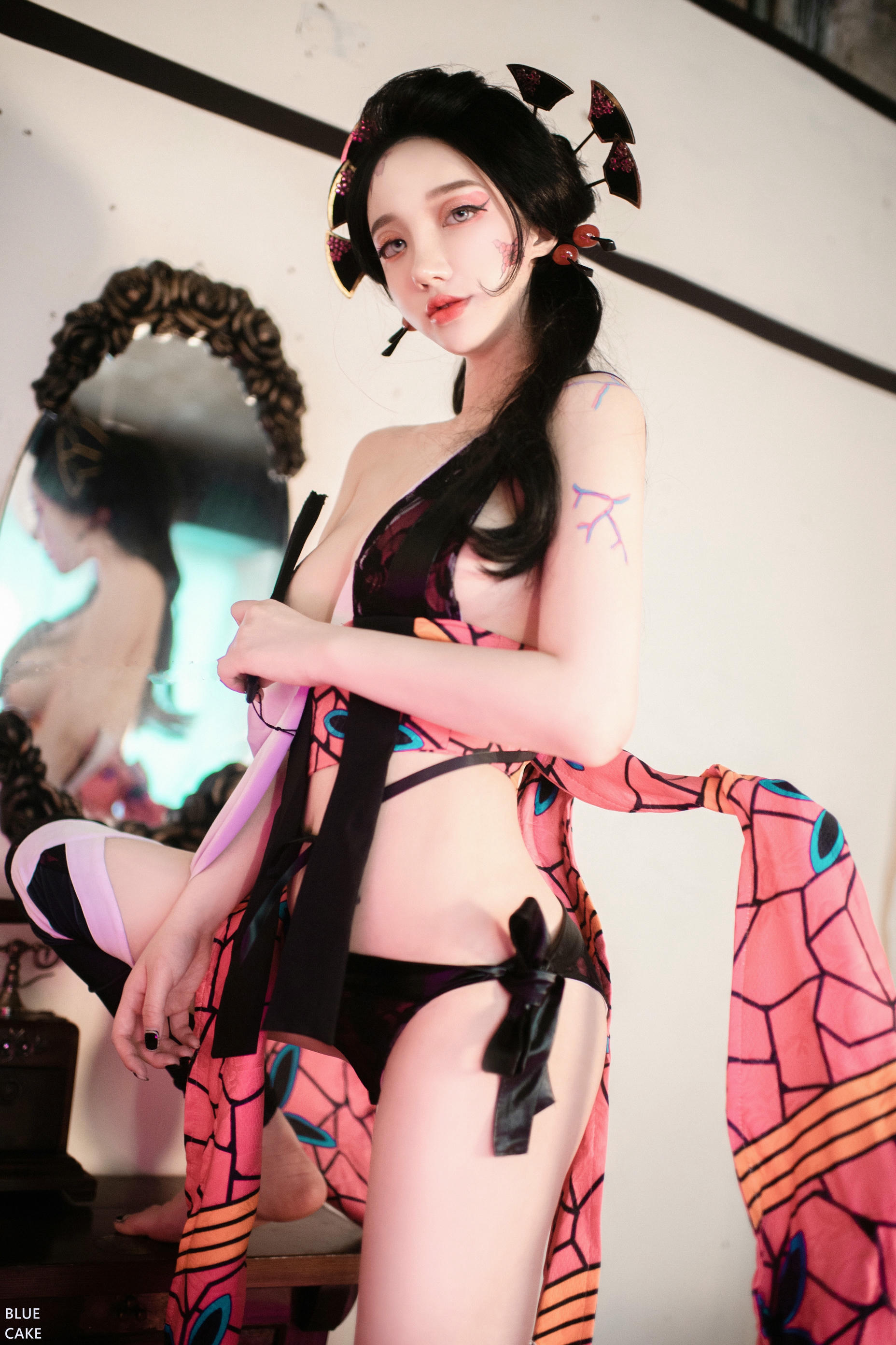 韩国模特孙乐乐-BLUECAKE Vol.0067 YeEun (손예은) Red Oni [108P-650MB]_第5集