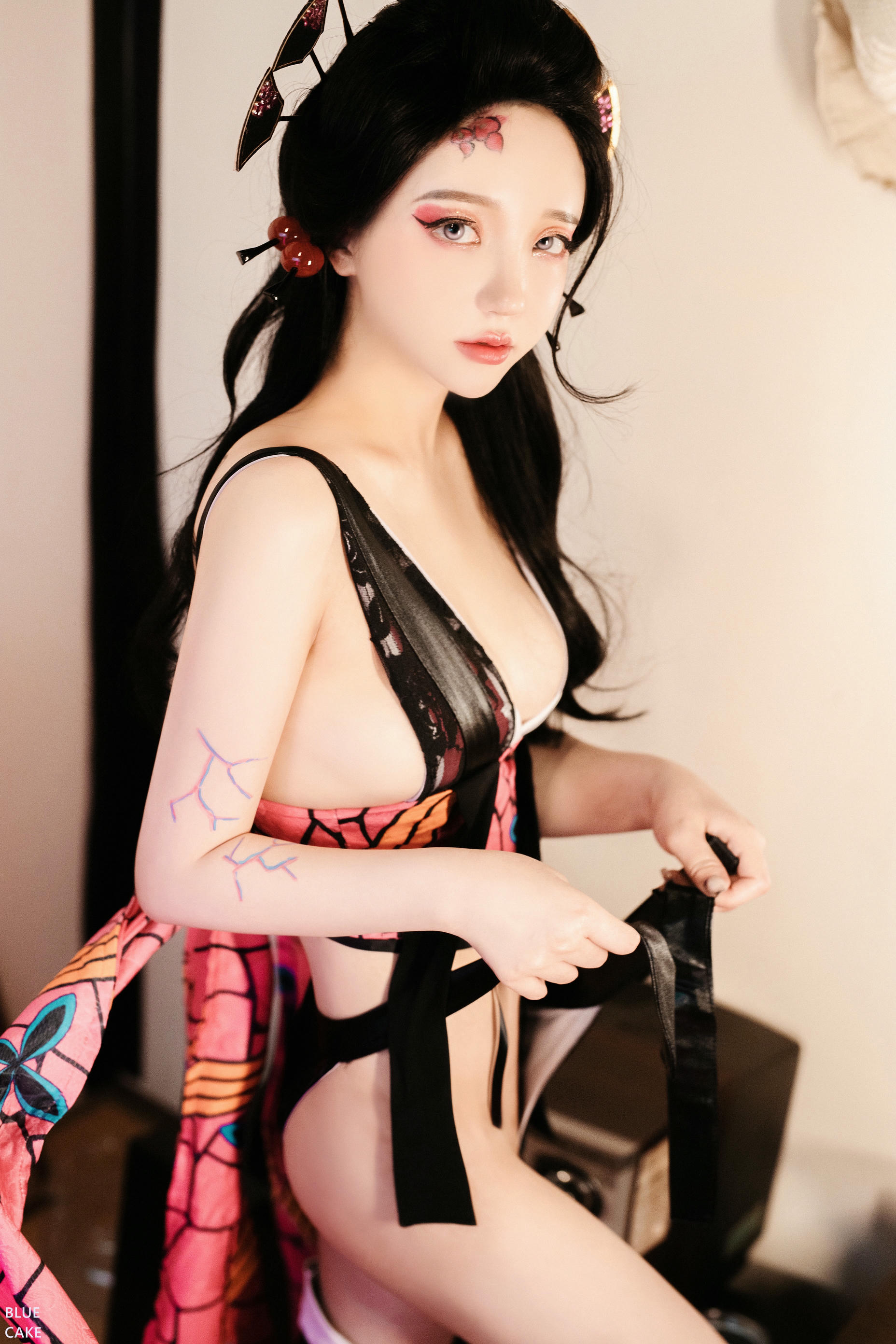 韩国模特孙乐乐-BLUECAKE Vol.0067 YeEun (손예은) Red Oni [108P-650MB]_第5集