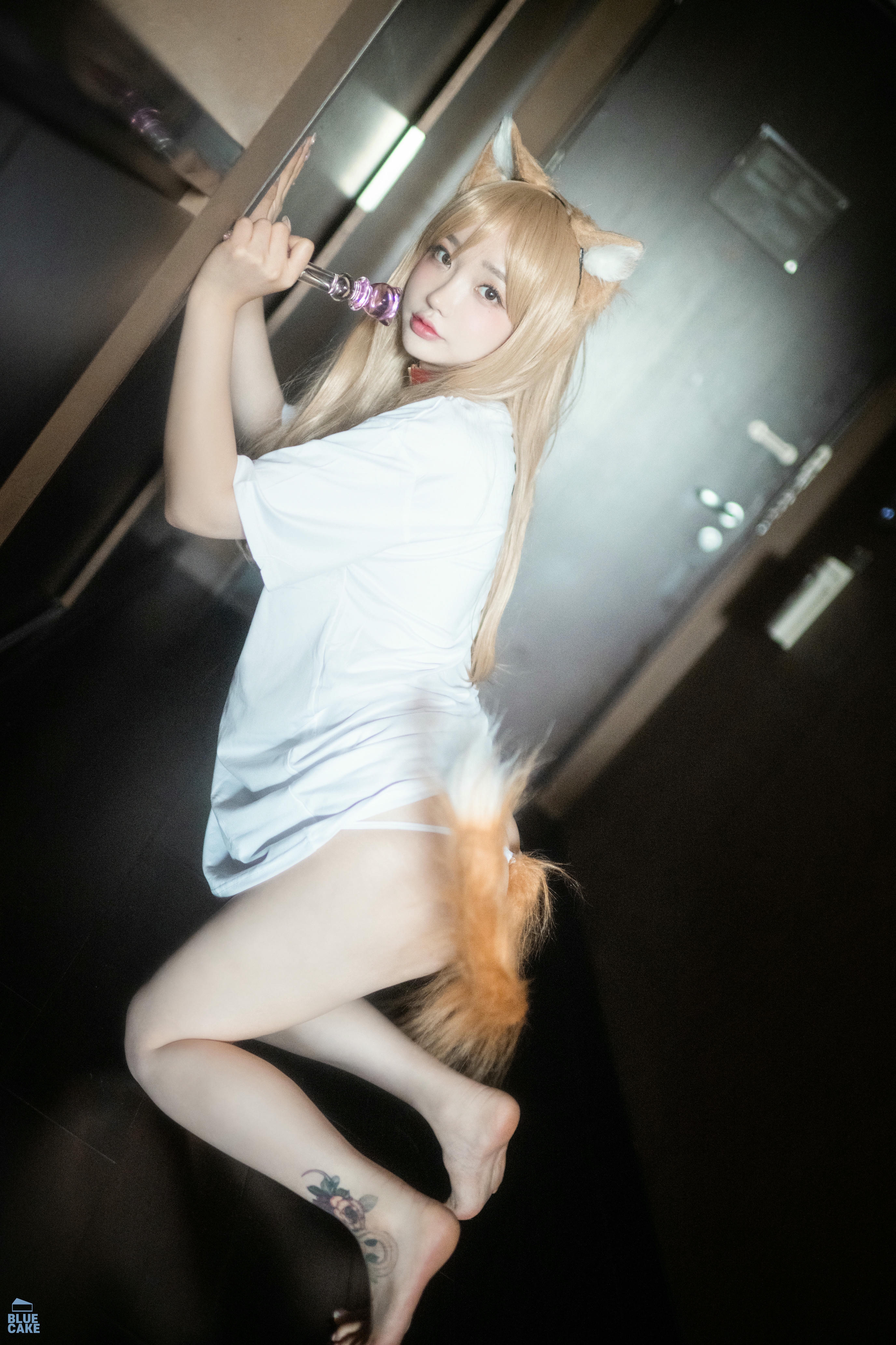 韩国模特孙乐乐-BLUECAKE Vol.0069 YeEun (손예은) Puss Puss RED.Ver + COSPLAY [202P-1.81GB]_第8集