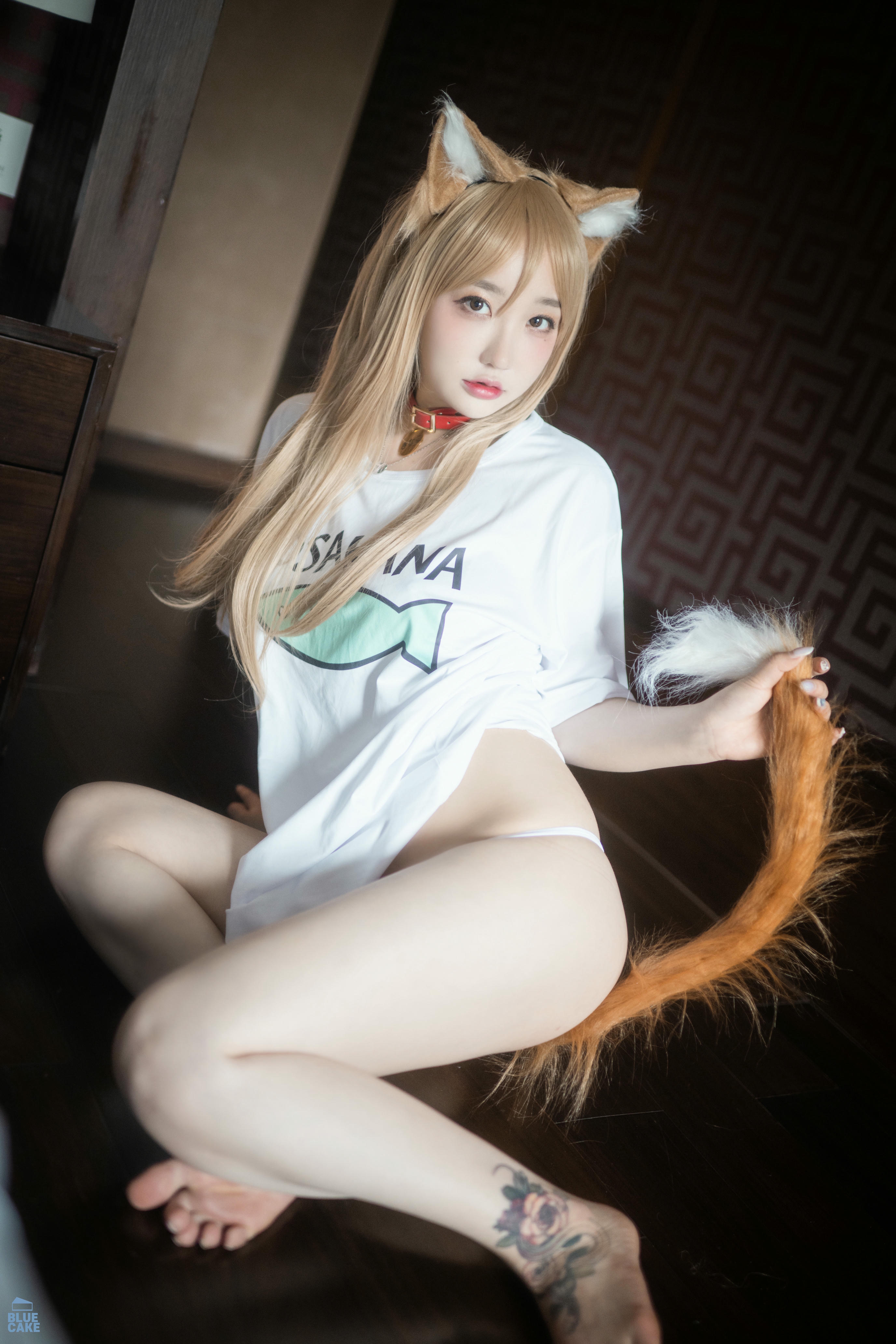 韩国模特孙乐乐-BLUECAKE Vol.0069 YeEun (손예은) Puss Puss RED.Ver + COSPLAY [202P-1.81GB]_第10集