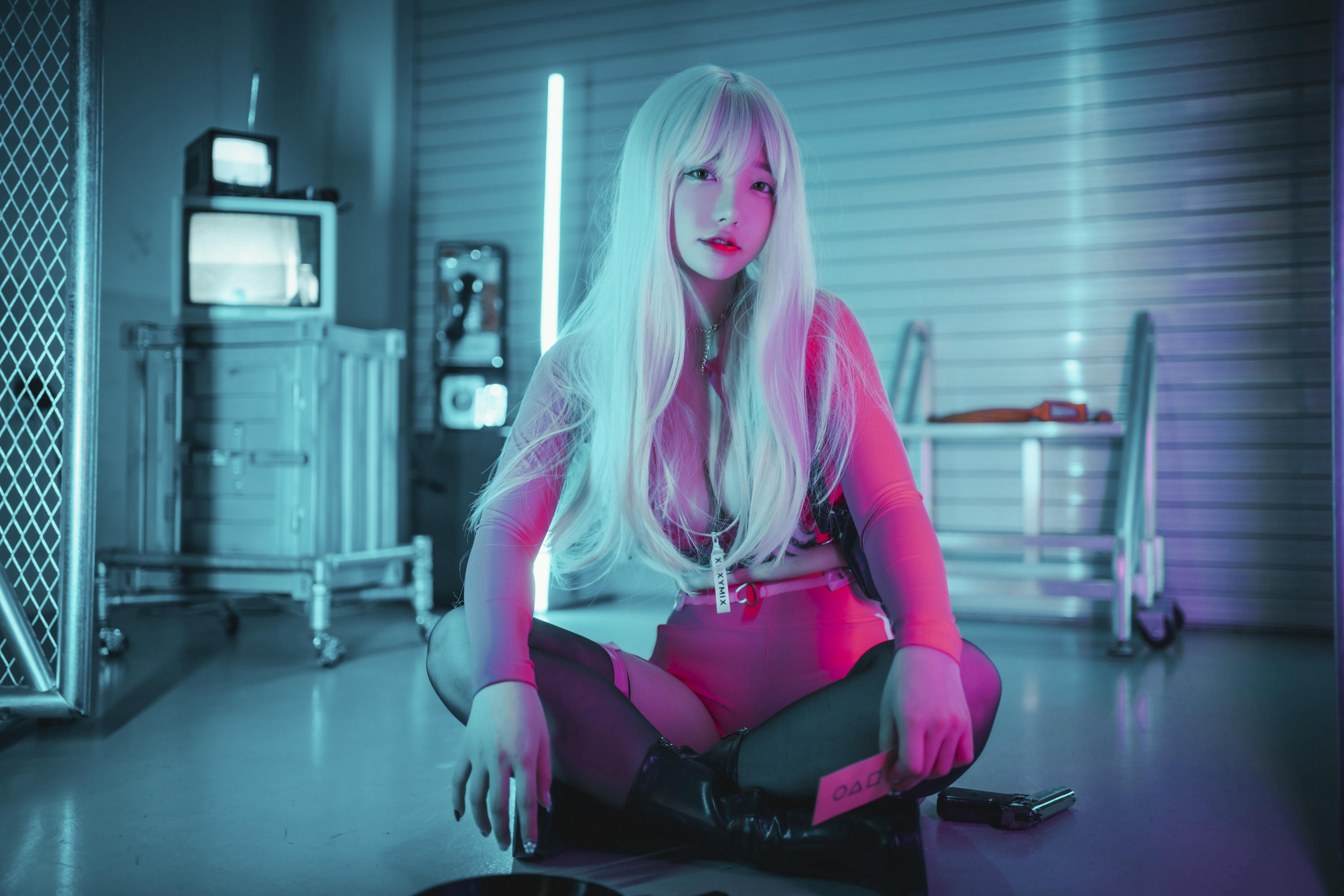 韩国模特孙乐乐-DJAWA Photo Vol.0170_1 - Son Ye-Eun (손예은) [Squid Game] Triangle Soldier 2.0 [143P 2.17GB]-A Version_第2集