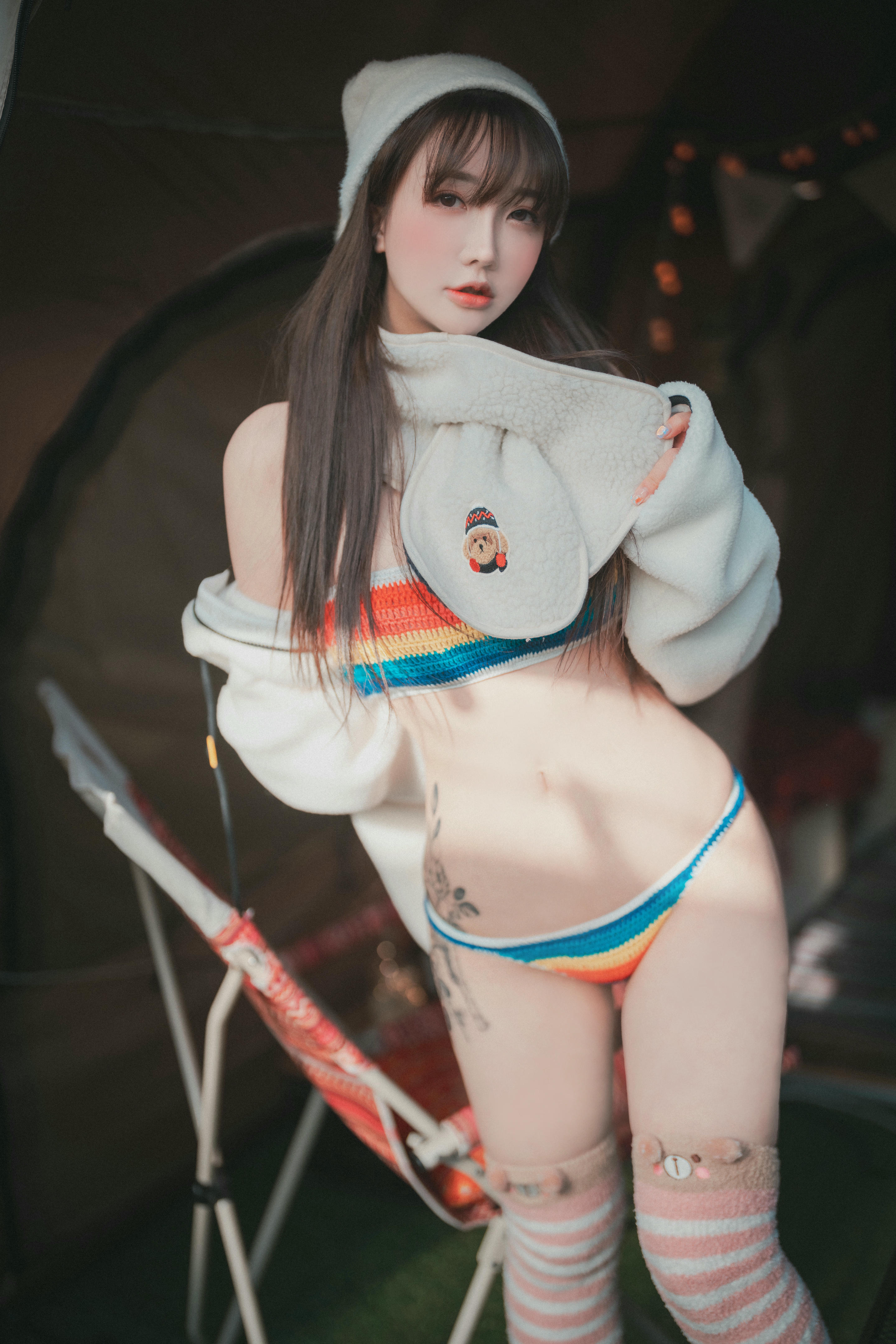 韩国模特孙乐乐-DJAWA Photo Vol.0172 - Romantic Winter Glamping - Son Ye-Eun (손예은) [100P-1.92GB]-A_version_第2集