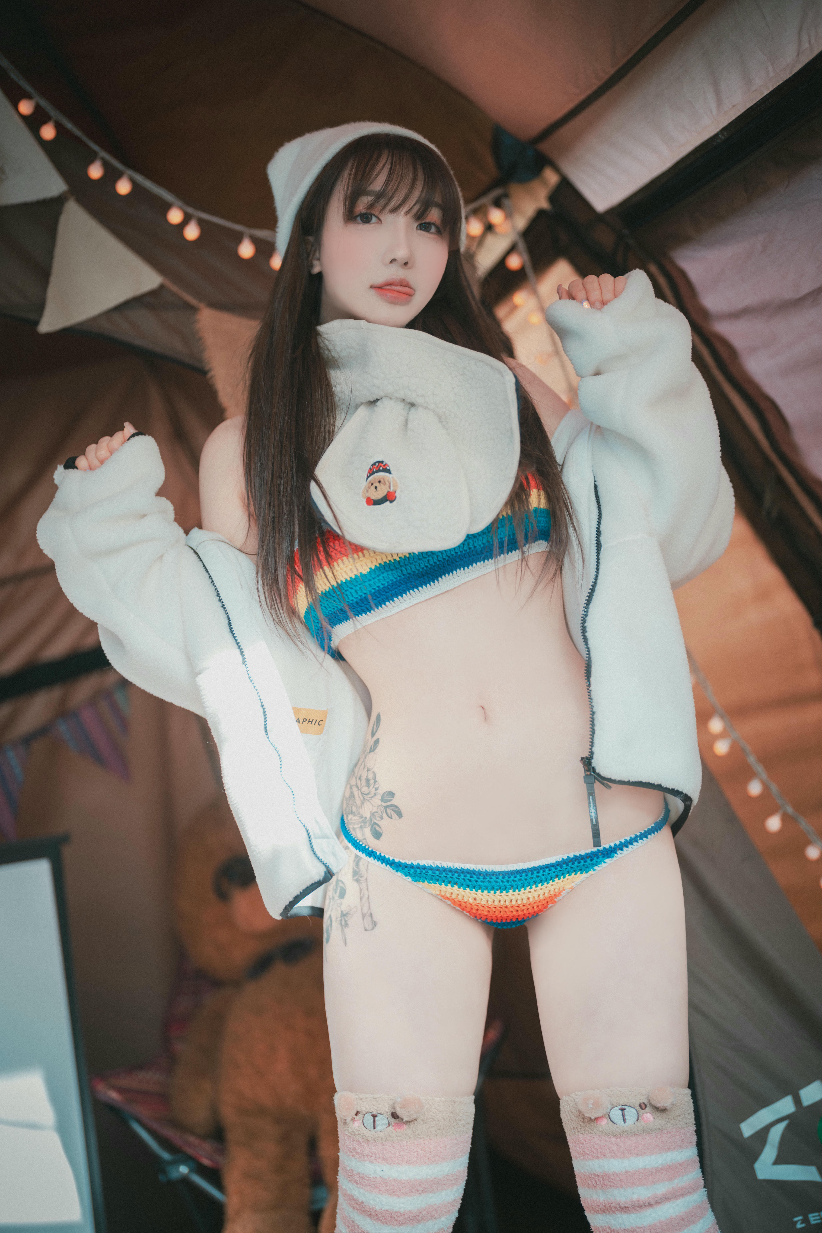 韩国模特孙乐乐-DJAWA Photo Vol.0172 - Romantic Winter Glamping - Son Ye-Eun (손예은) [100P-1.92GB]-A_version_第2集