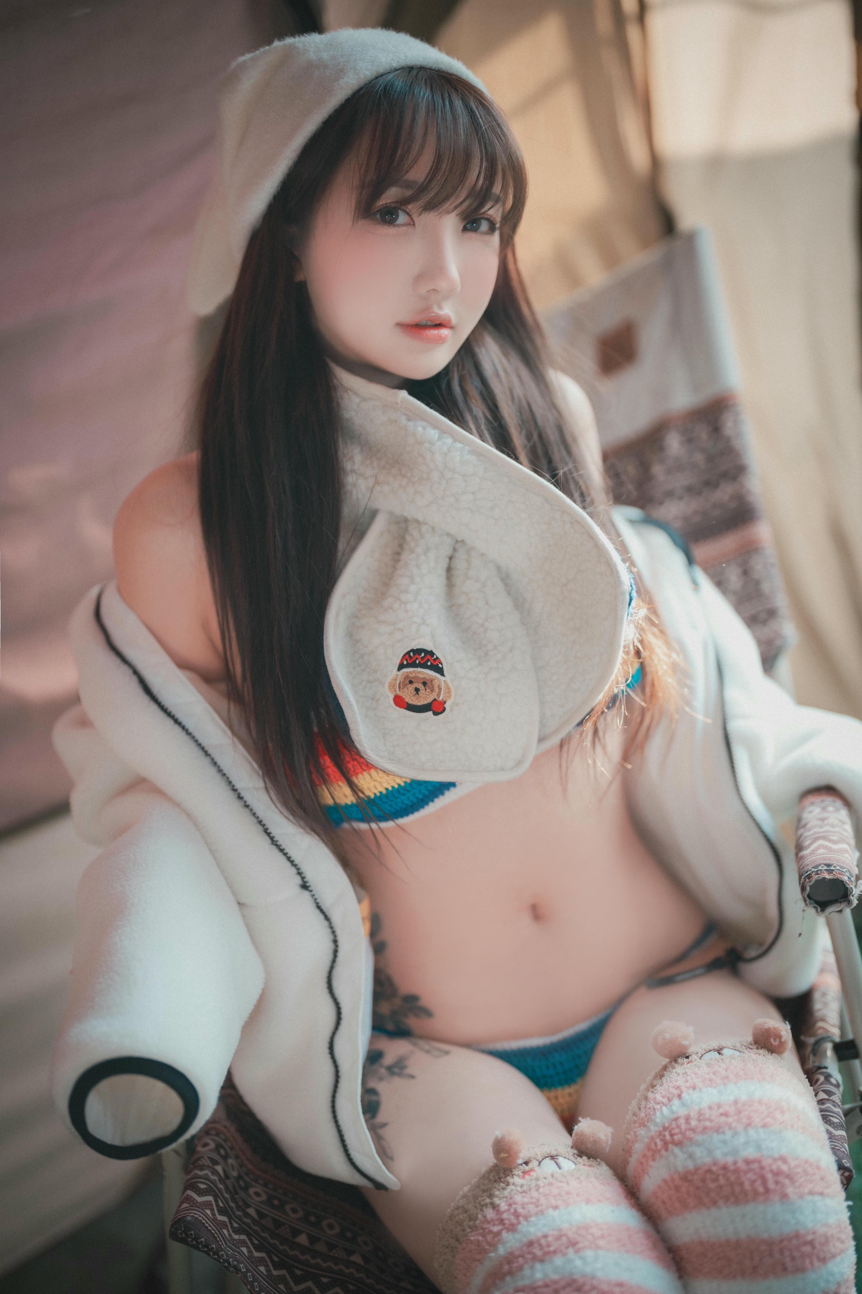 韩国模特孙乐乐-DJAWA Photo Vol.0172 - Romantic Winter Glamping - Son Ye-Eun (손예은) [100P-1.92GB]-A_version_第2集