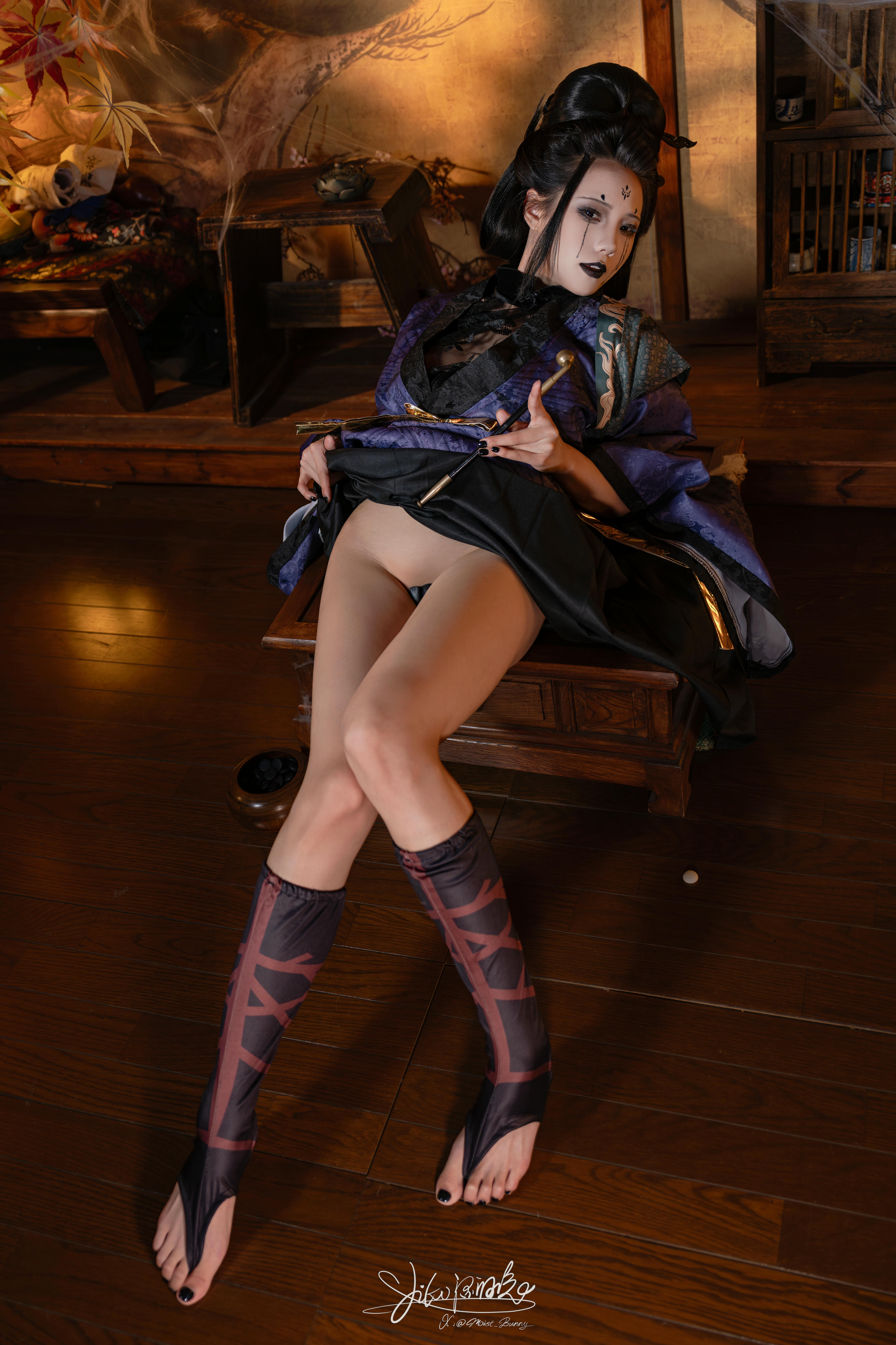 Yiko湿润兔 NO.191 24.10月作品『阁中四妹』无情画 [82P1V 1.72GB]_第1集