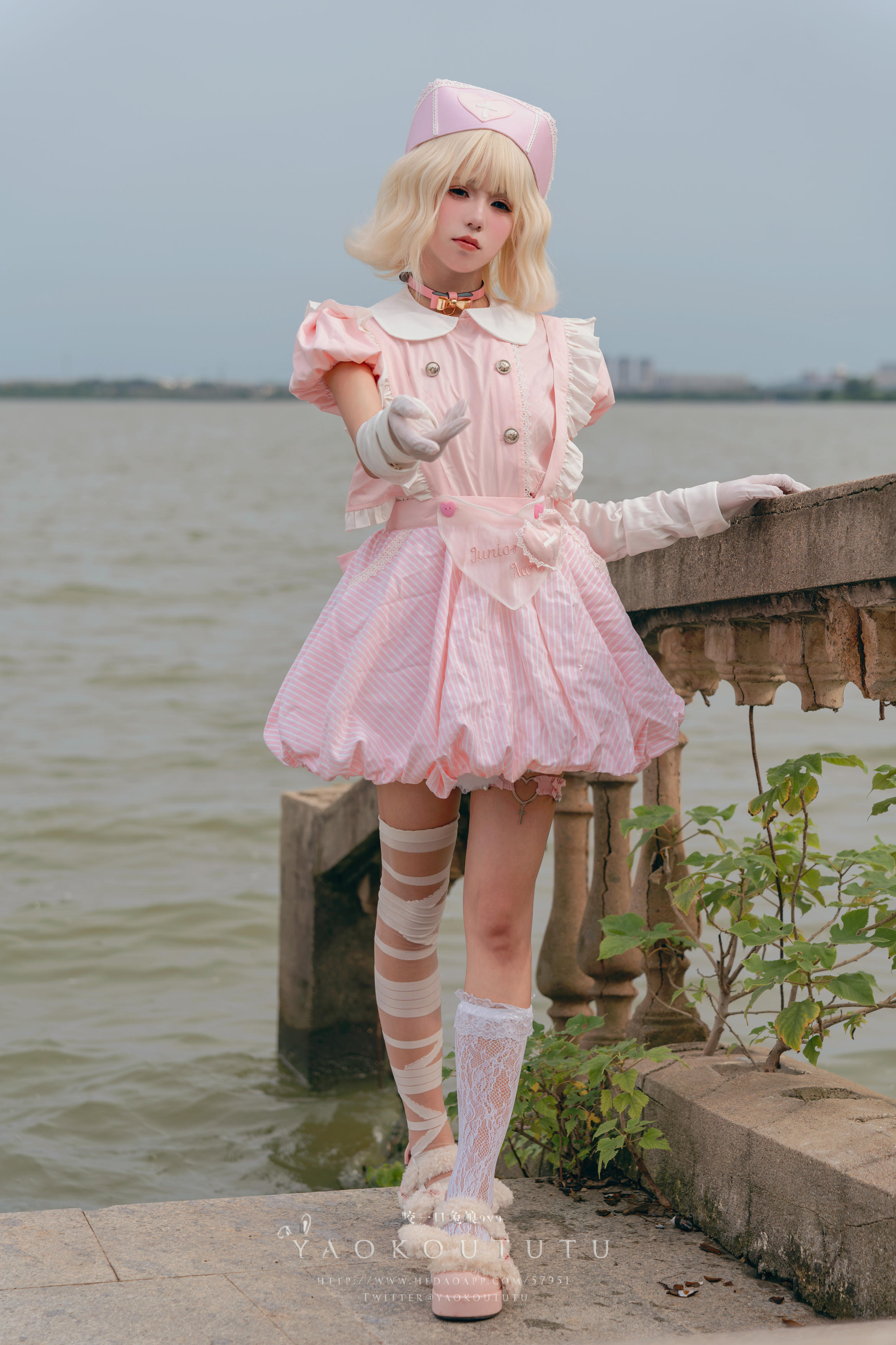 黏黏团子兔 NO.084 咬一口兔娘ovo 八月订阅『遗失病栋』小花仙 [53P1V 1GB]_第1集