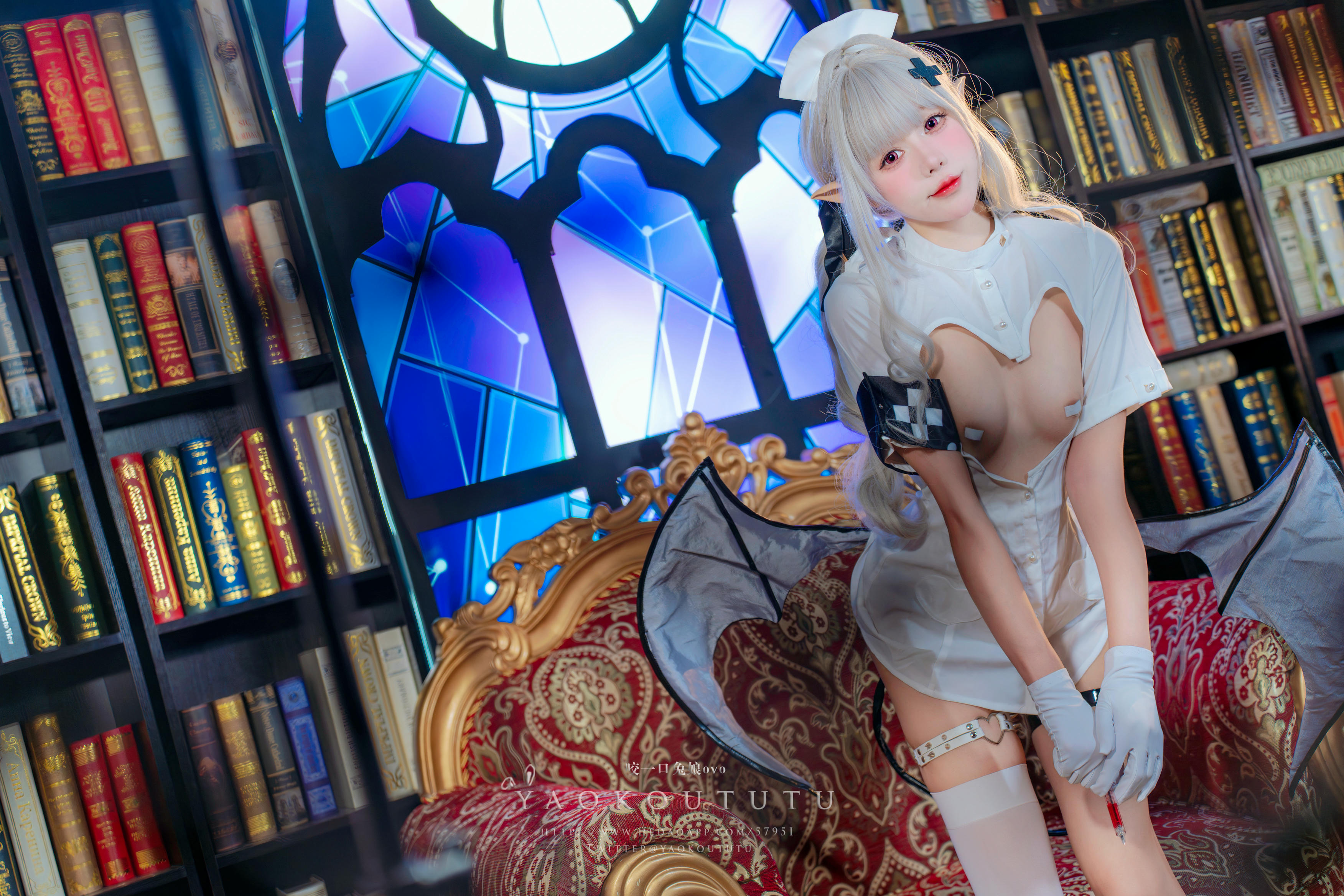 黏黏团子兔 NO.087 咬一口兔娘ovo 咬一口兔娘 兔兔班车 死之宫环奈 [41P1V 640MB]_第2集