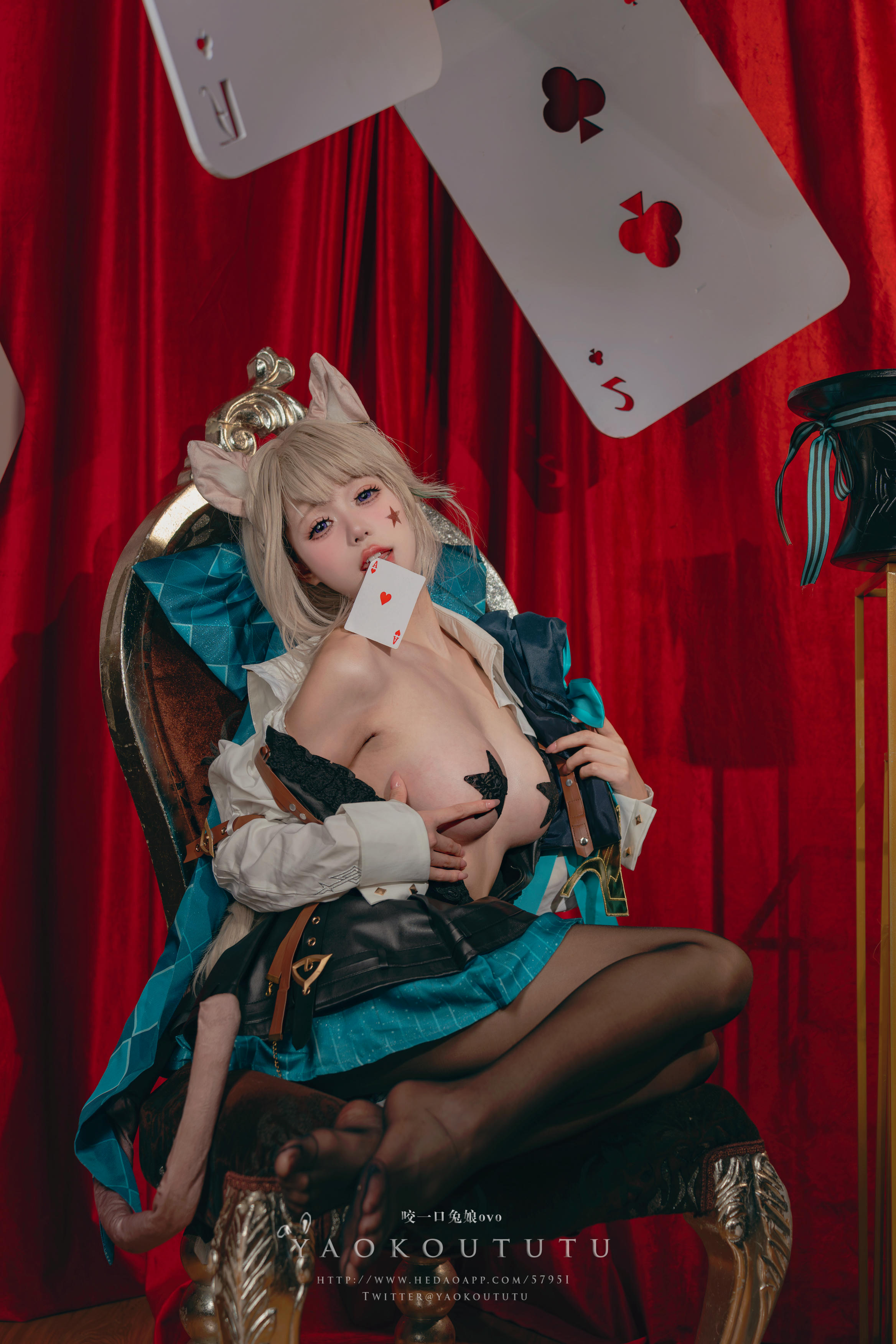 黏黏团子兔 NO.099 咬一口兔娘ovo『兔兔班车』No.4琳妮特 [40P1V-625MB]_第1集