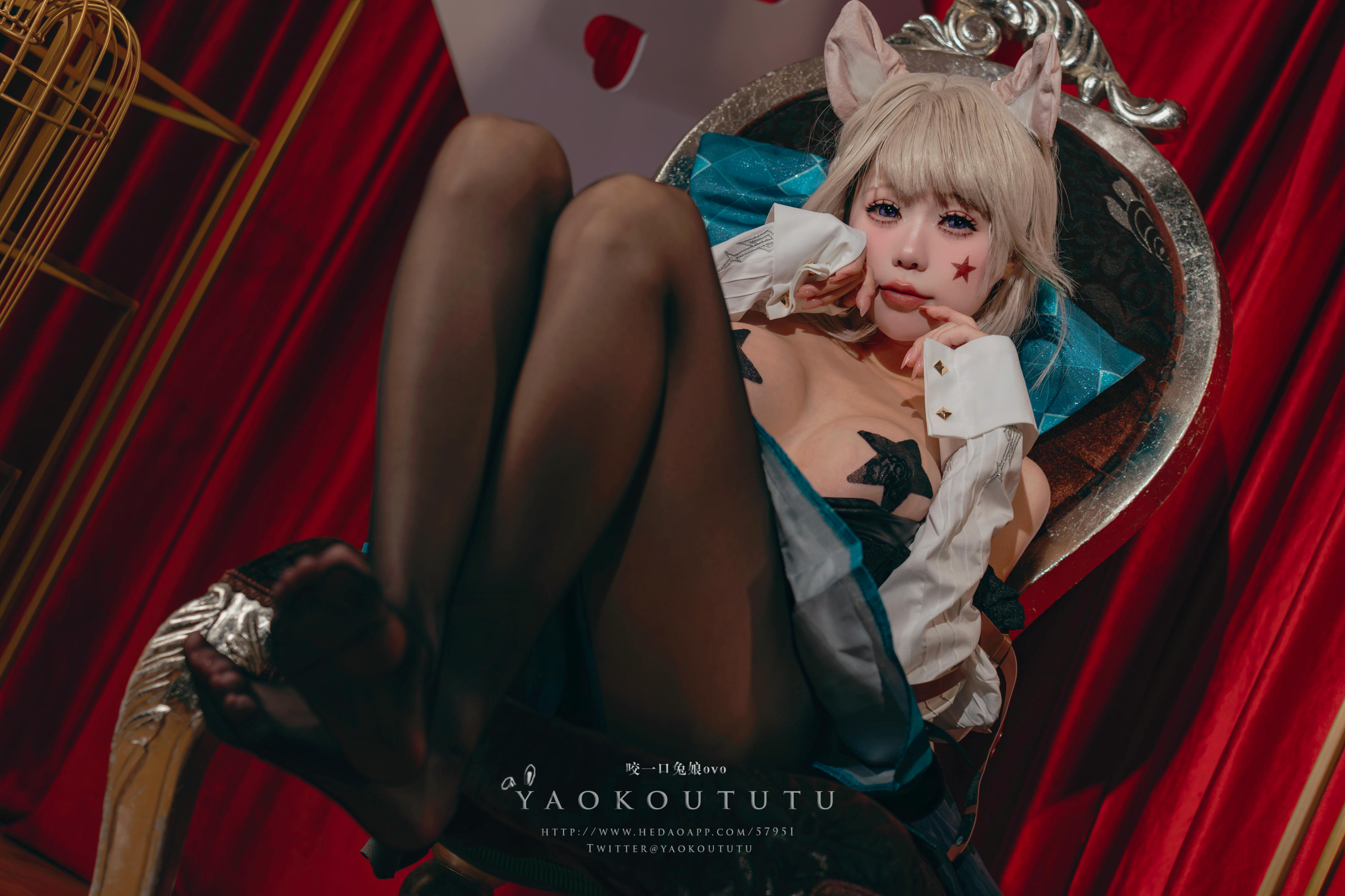 黏黏团子兔 NO.099 咬一口兔娘ovo『兔兔班车』No.4琳妮特 [40P1V-625MB]_第1集