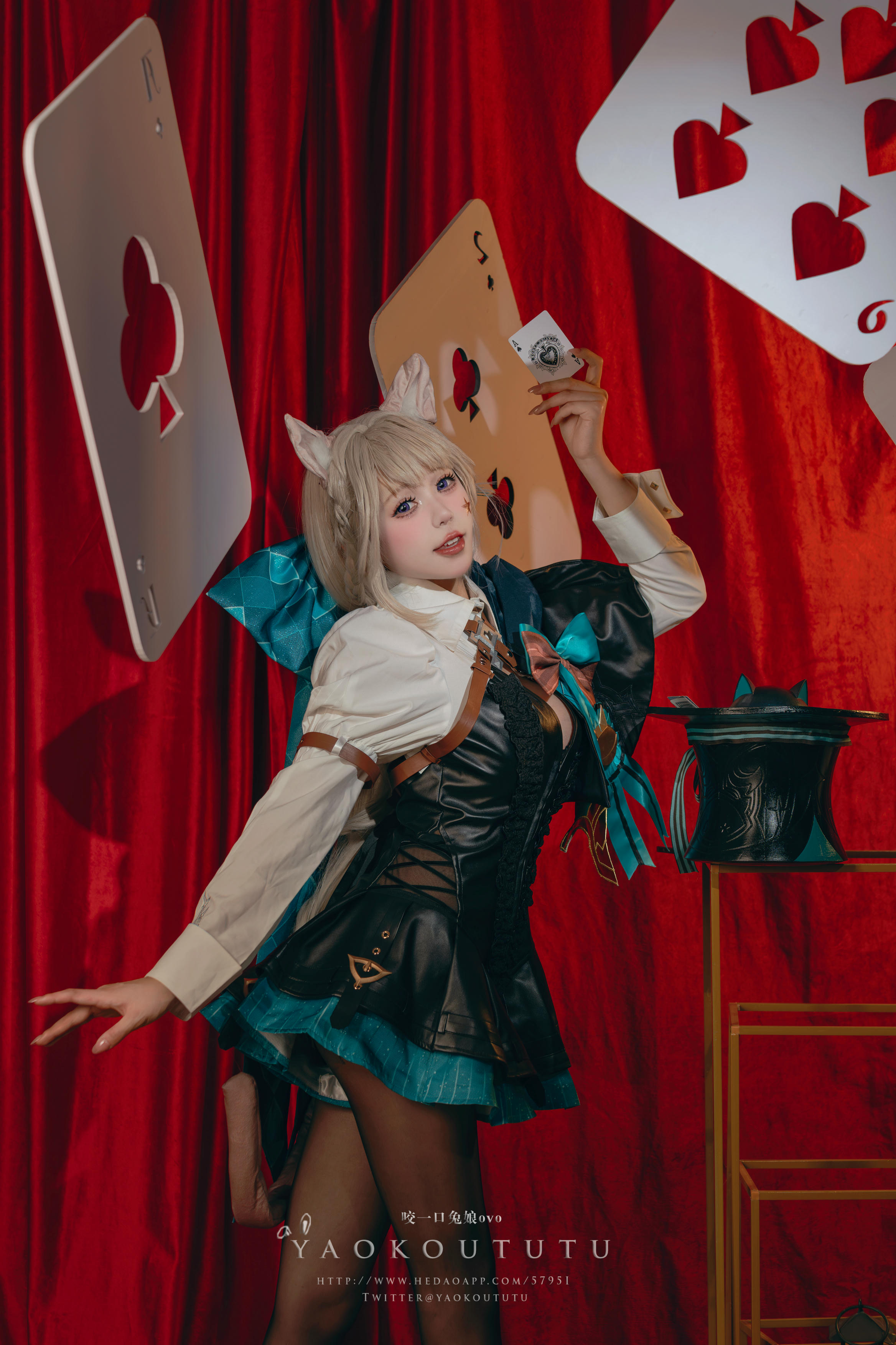 黏黏团子兔 NO.099 咬一口兔娘ovo『兔兔班车』No.4琳妮特 [40P1V-625MB]_第1集