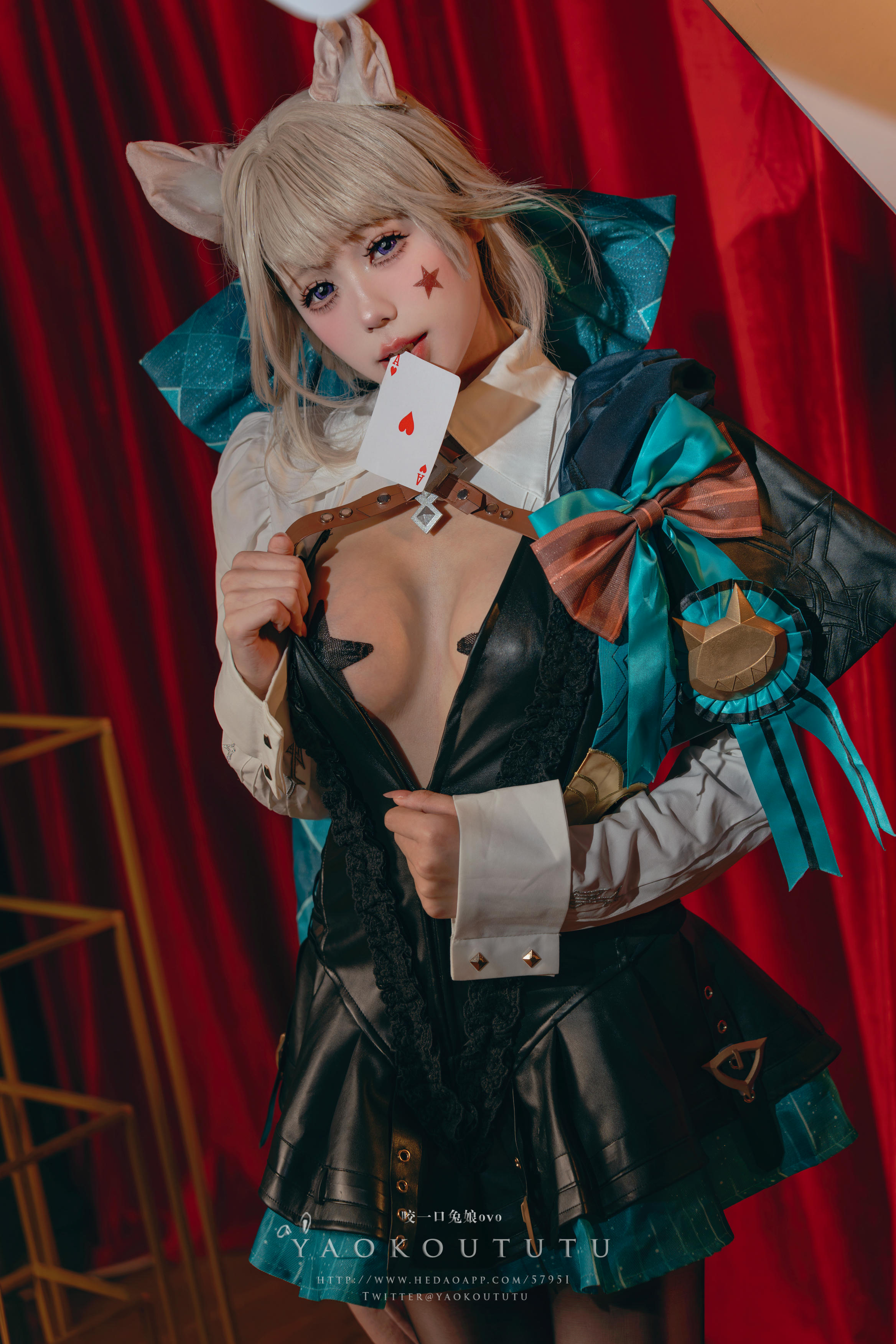 黏黏团子兔 NO.099 咬一口兔娘ovo『兔兔班车』No.4琳妮特 [40P1V-625MB]_第1集