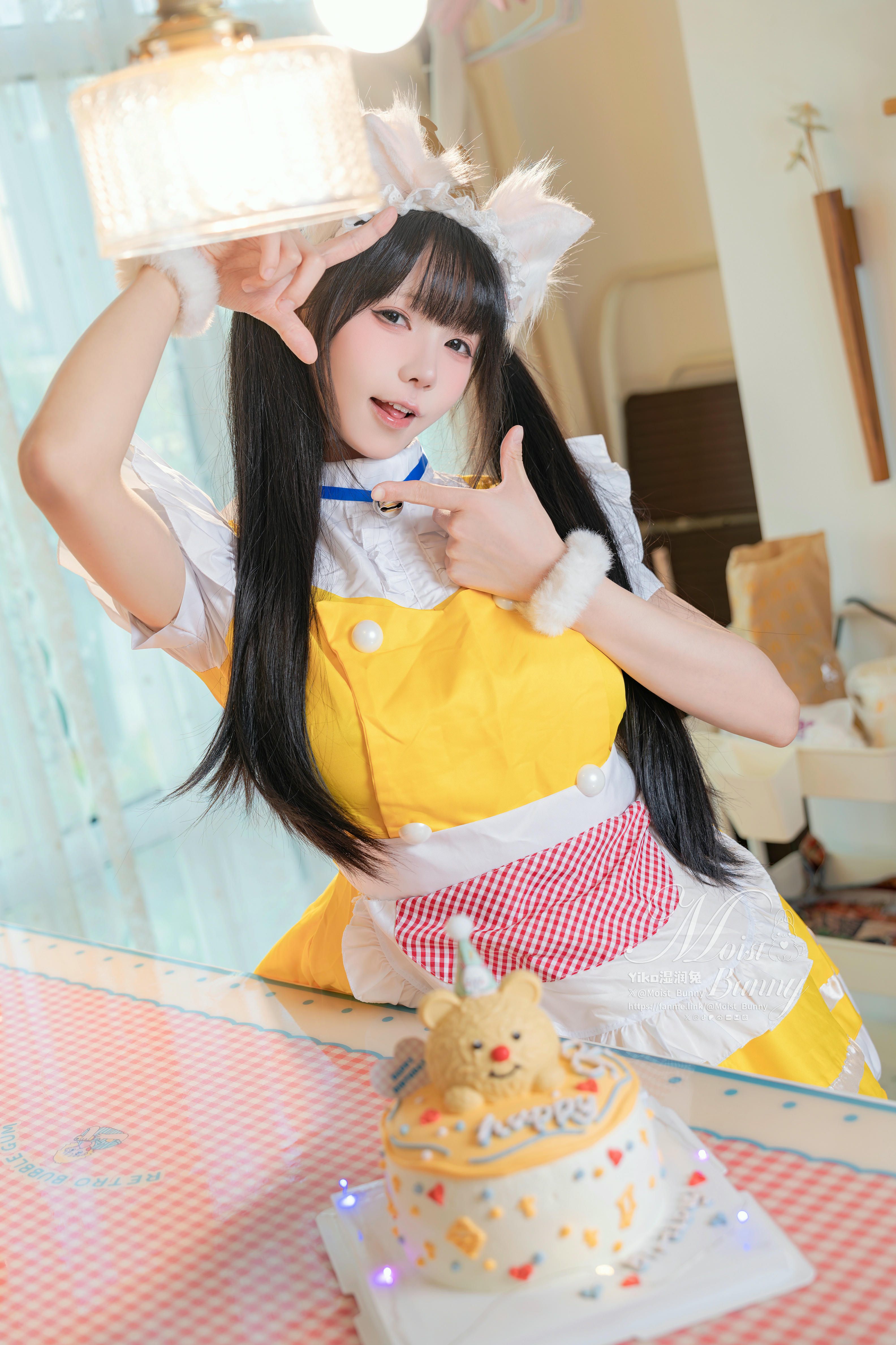 Yiko湿润兔 NO.202 诞生日限定 『兔子味蛋糕』[114P3V 2.95G]_第1集