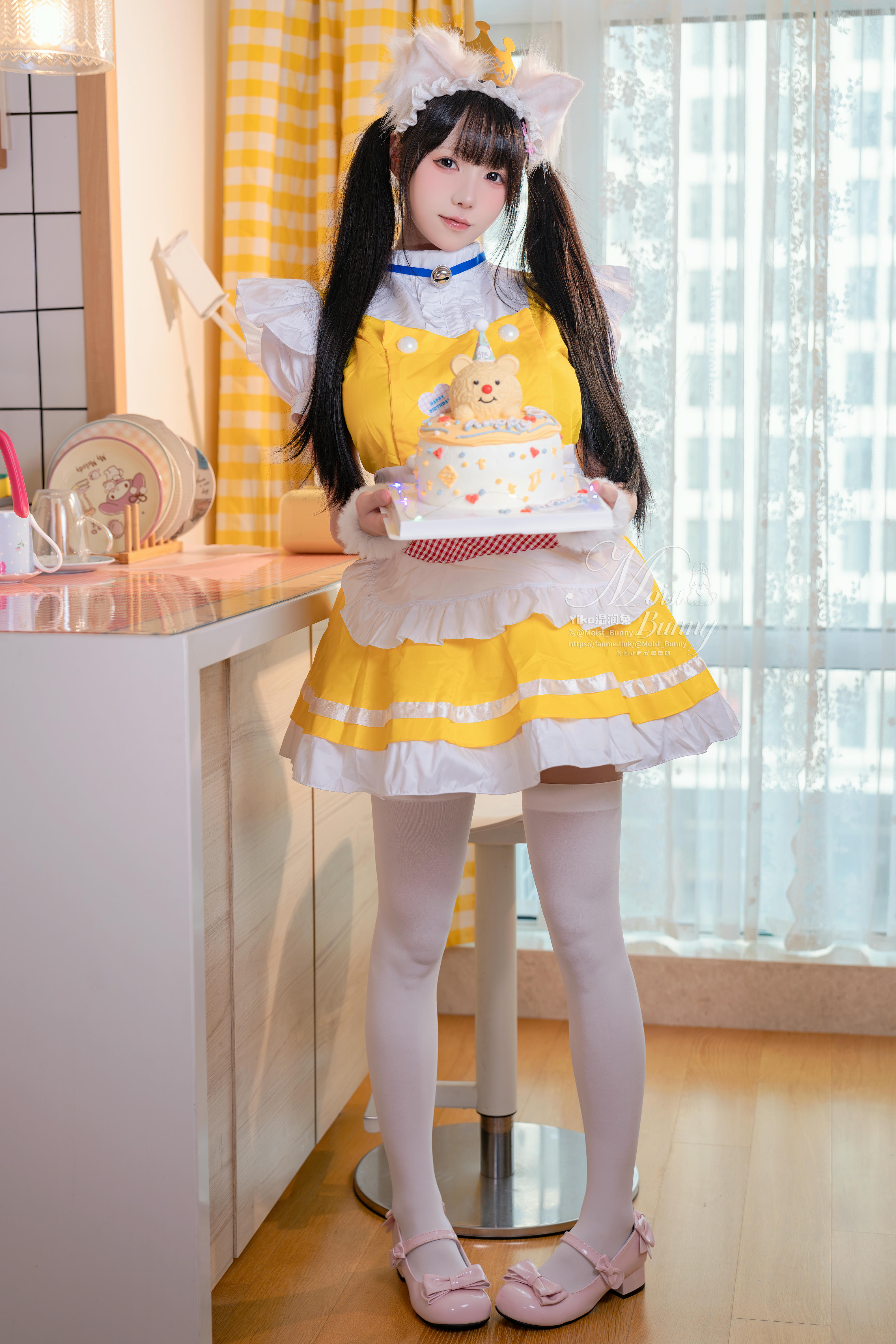 Yiko湿润兔 NO.202 诞生日限定 『兔子味蛋糕』[114P3V 2.95G]_第1集