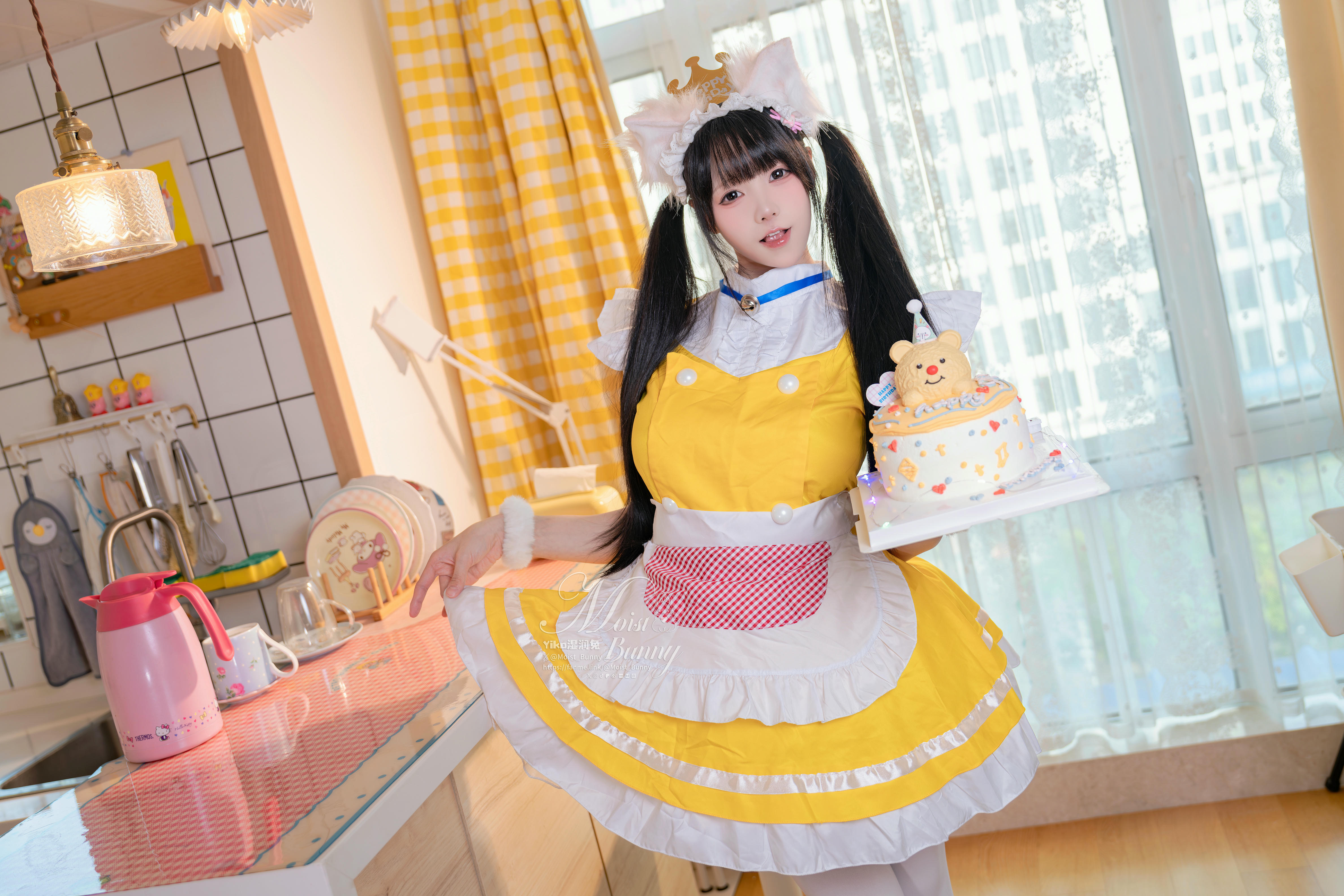 Yiko湿润兔 NO.202 诞生日限定 『兔子味蛋糕』[114P3V 2.95G]_第1集