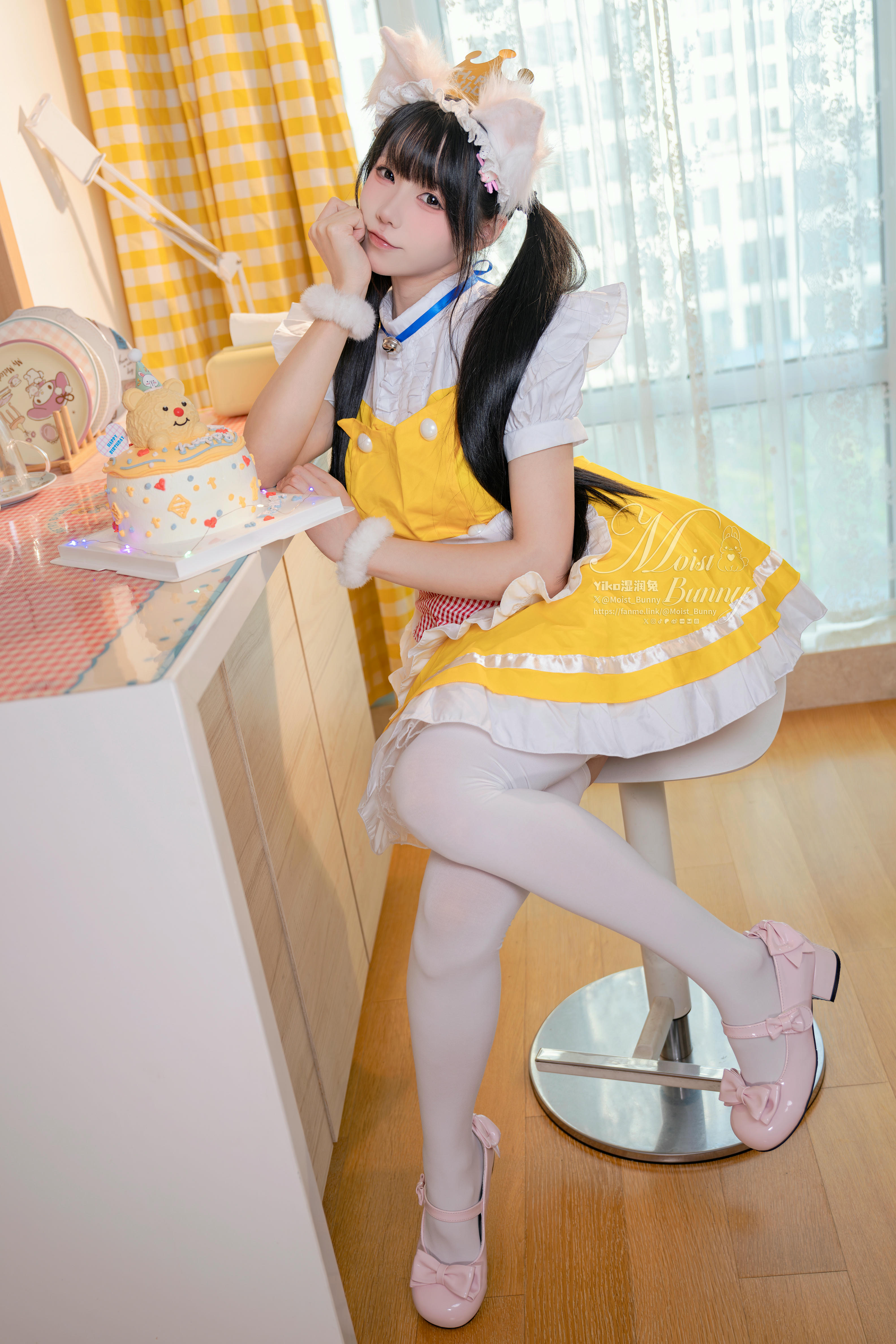 Yiko湿润兔 NO.202 诞生日限定 『兔子味蛋糕』[114P3V 2.95G]_第1集