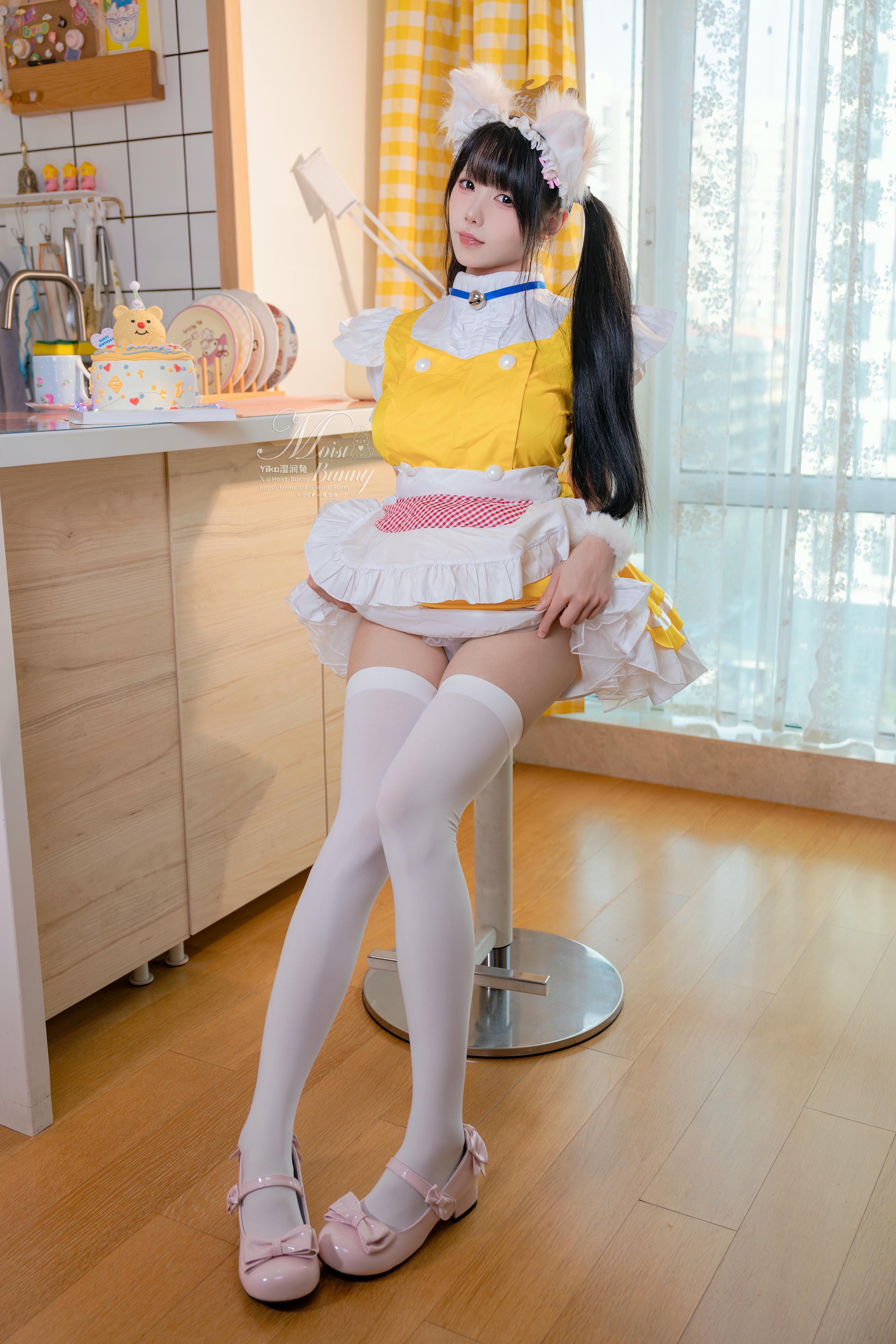 Yiko湿润兔 NO.202 诞生日限定 『兔子味蛋糕』[114P3V 2.95G]_第1集