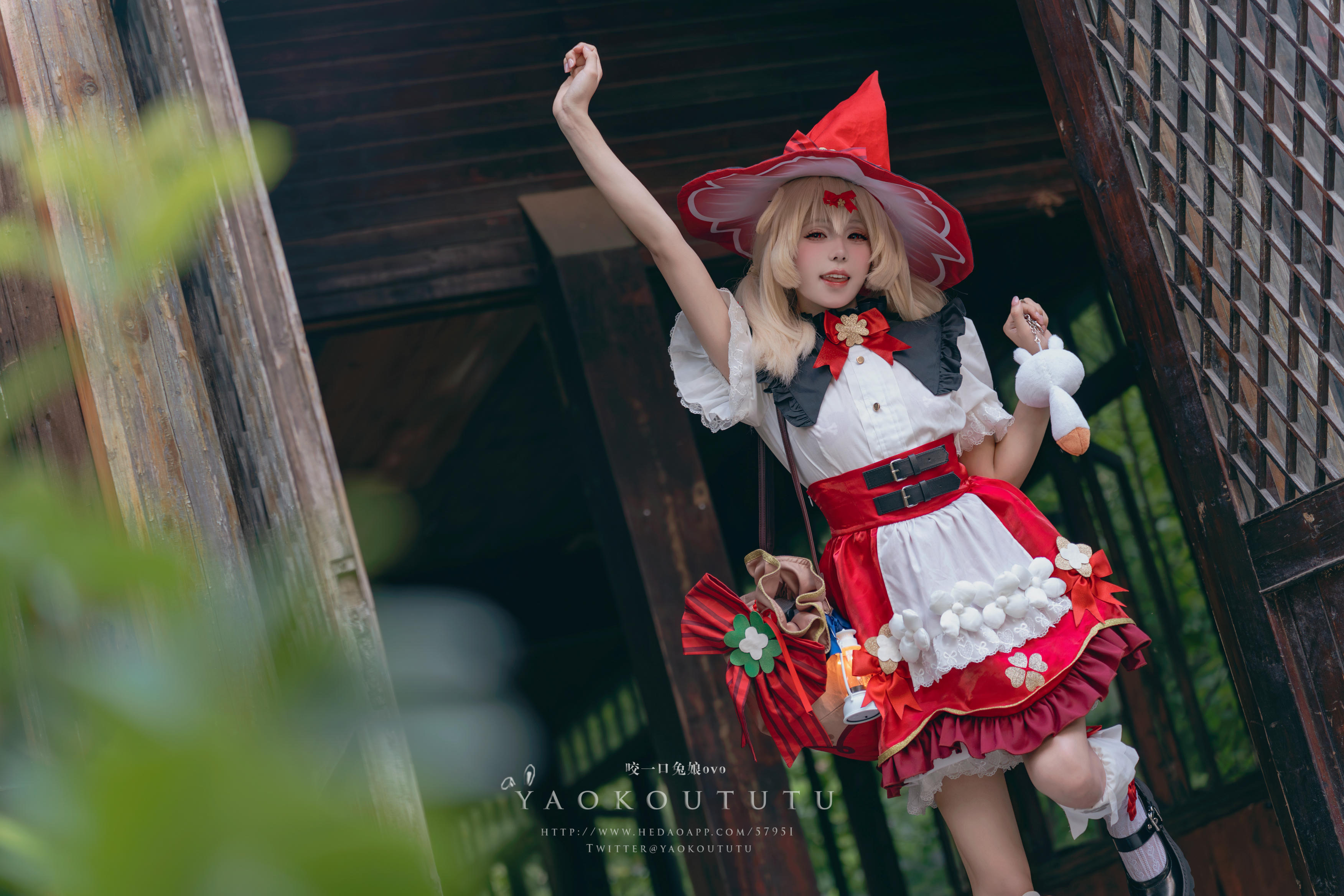 黏黏团子兔 NO.103 咬一口兔娘ovo『琪花星烛·可莉』可莉炸鱼舞 [66P1V 1.38GB]_第1集