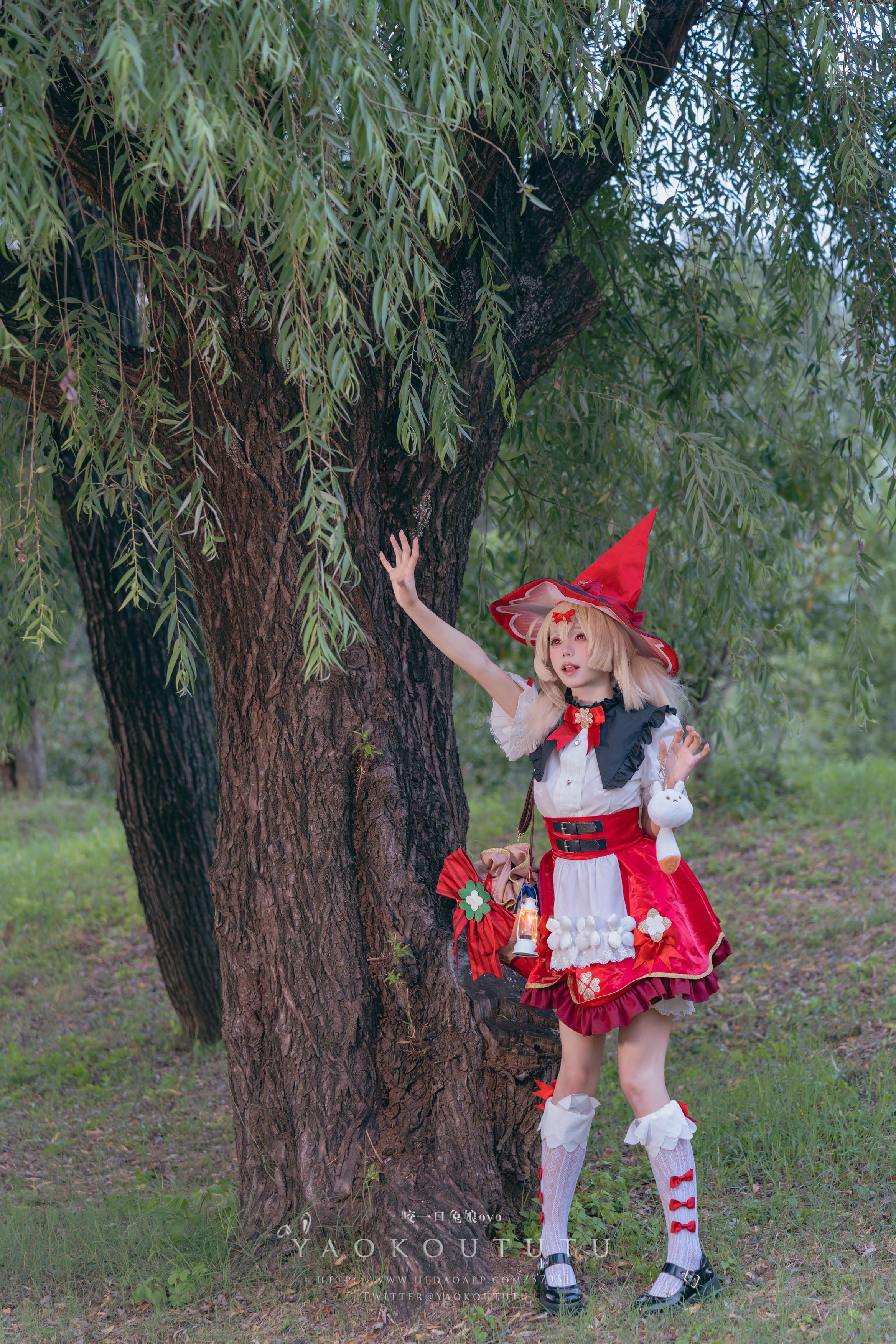 黏黏团子兔 NO.103 咬一口兔娘ovo『琪花星烛·可莉』可莉炸鱼舞 [66P1V 1.38GB]_第1集