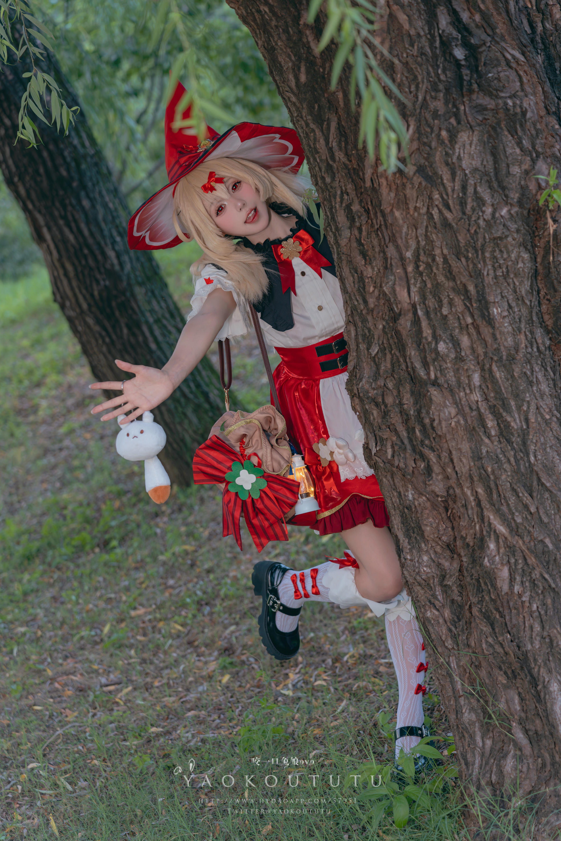 黏黏团子兔 NO.103 咬一口兔娘ovo『琪花星烛·可莉』可莉炸鱼舞 [66P1V 1.38GB]_第1集