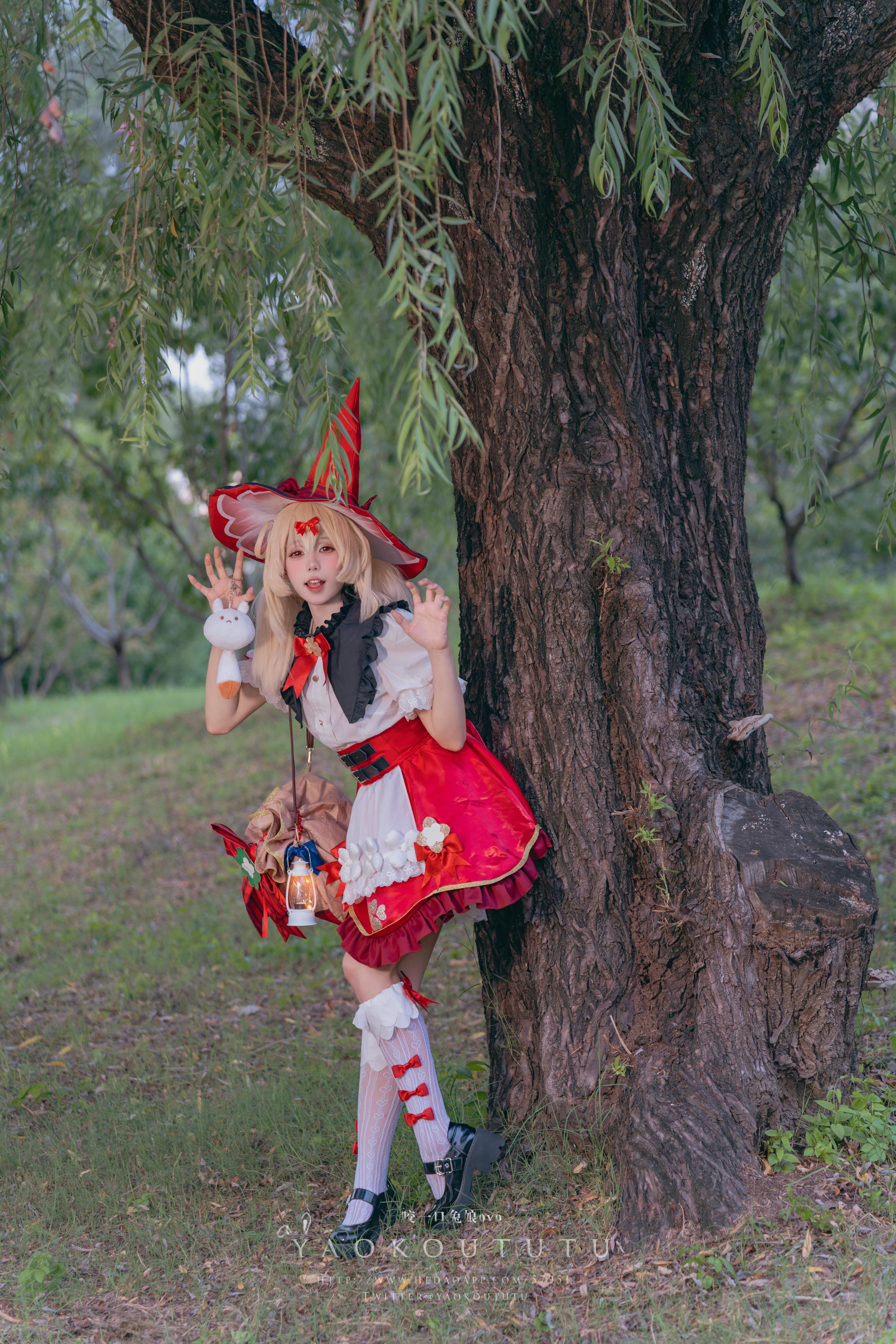 黏黏团子兔 NO.103 咬一口兔娘ovo『琪花星烛·可莉』可莉炸鱼舞 [66P1V 1.38GB]_第1集