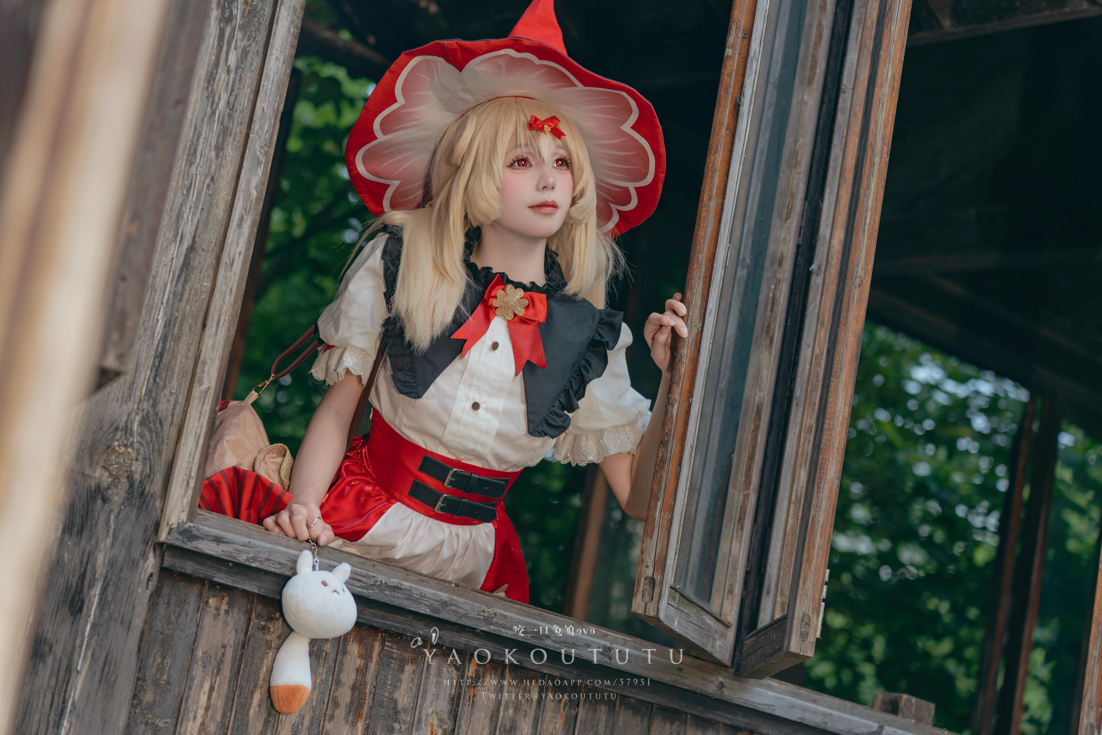 黏黏团子兔 NO.103 咬一口兔娘ovo『琪花星烛·可莉』可莉炸鱼舞 [66P1V 1.38GB]_第1集