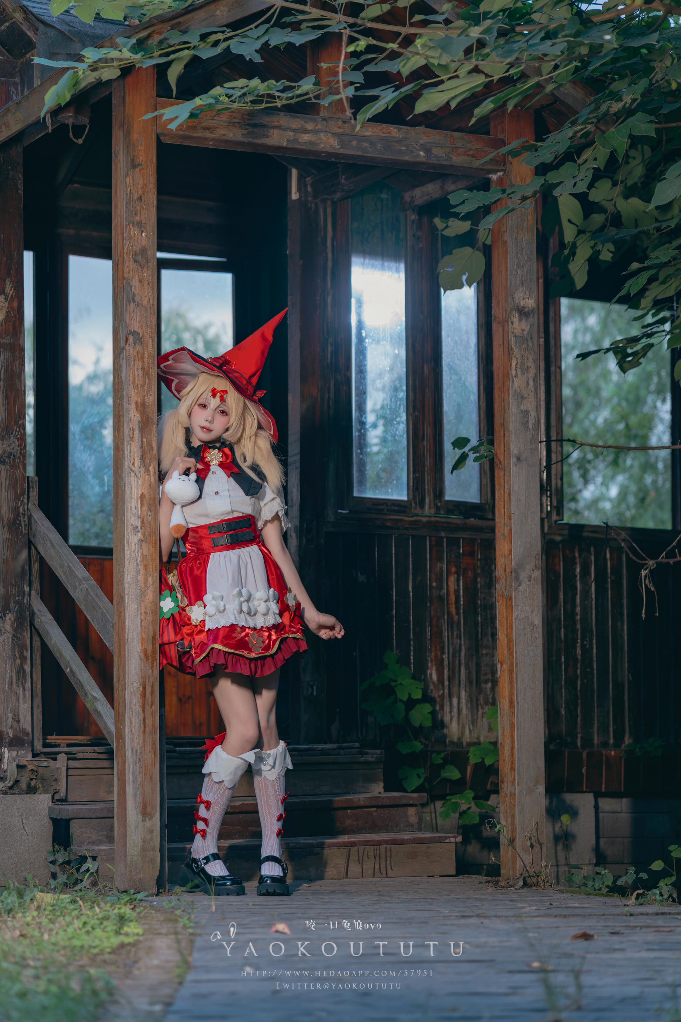 黏黏团子兔 NO.103 咬一口兔娘ovo『琪花星烛·可莉』可莉炸鱼舞 [66P1V 1.38GB]_第1集