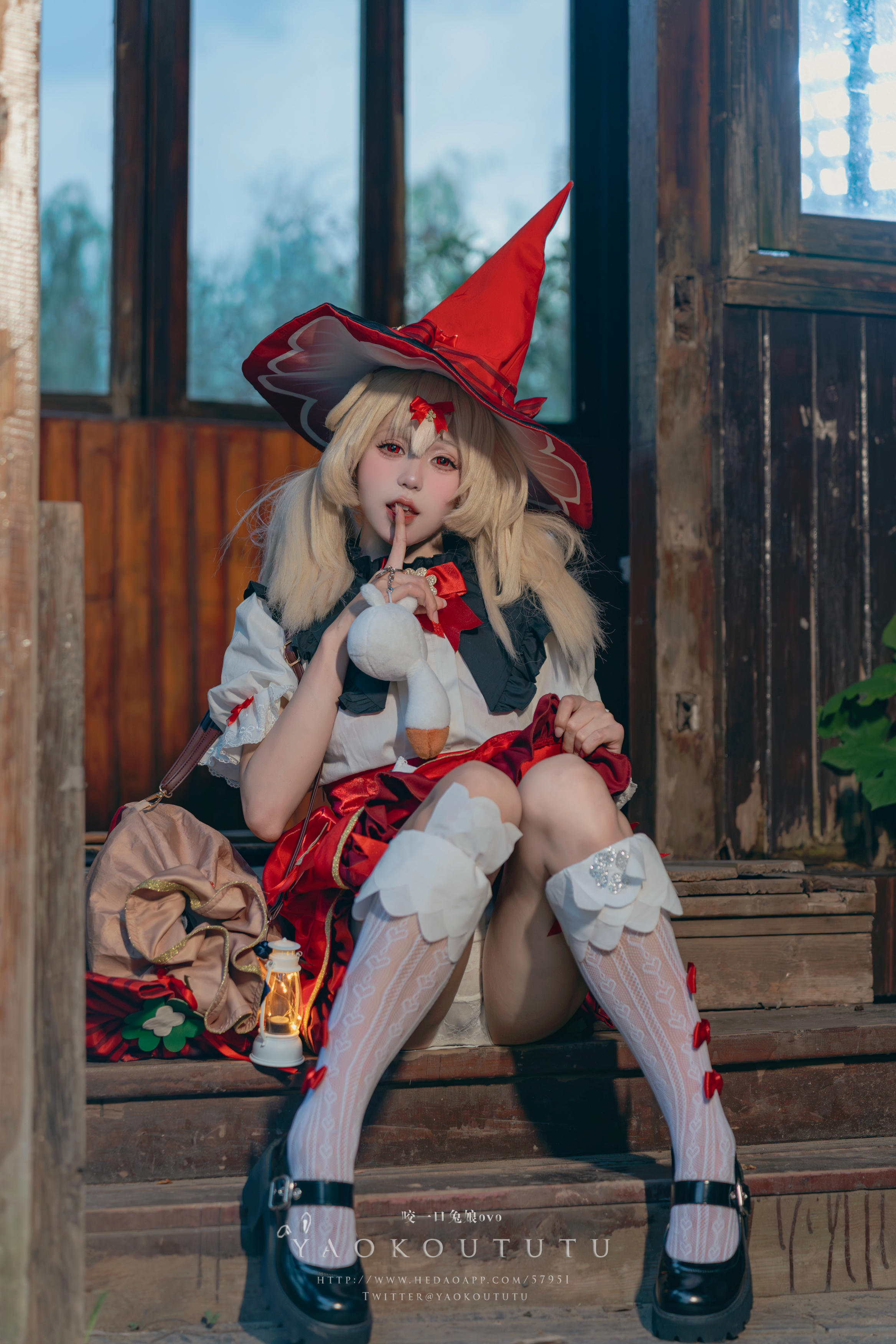 黏黏团子兔 NO.103 咬一口兔娘ovo『琪花星烛·可莉』可莉炸鱼舞 [66P1V 1.38GB]_第1集