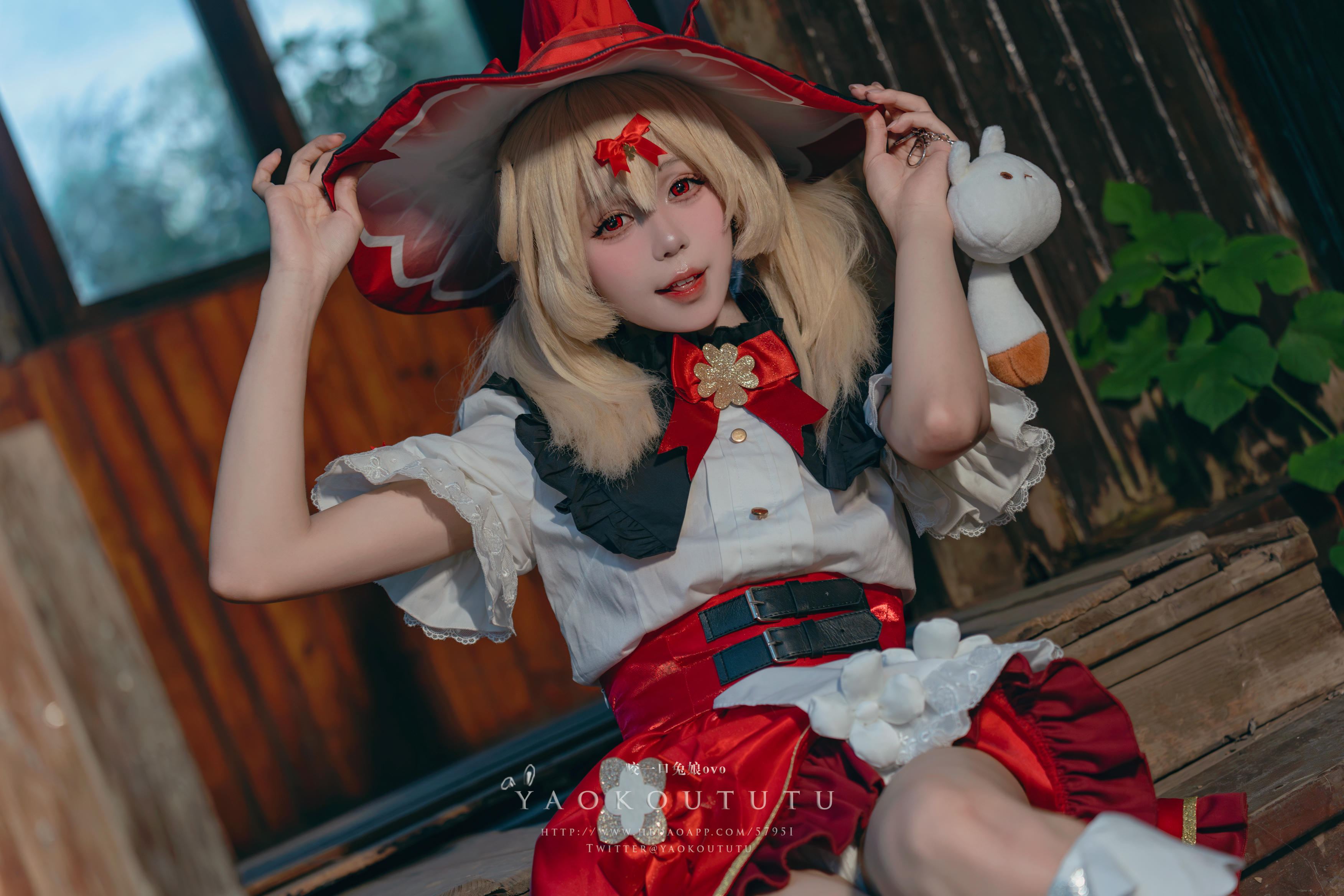 黏黏团子兔 NO.103 咬一口兔娘ovo『琪花星烛·可莉』可莉炸鱼舞 [66P1V 1.38GB]_第2集