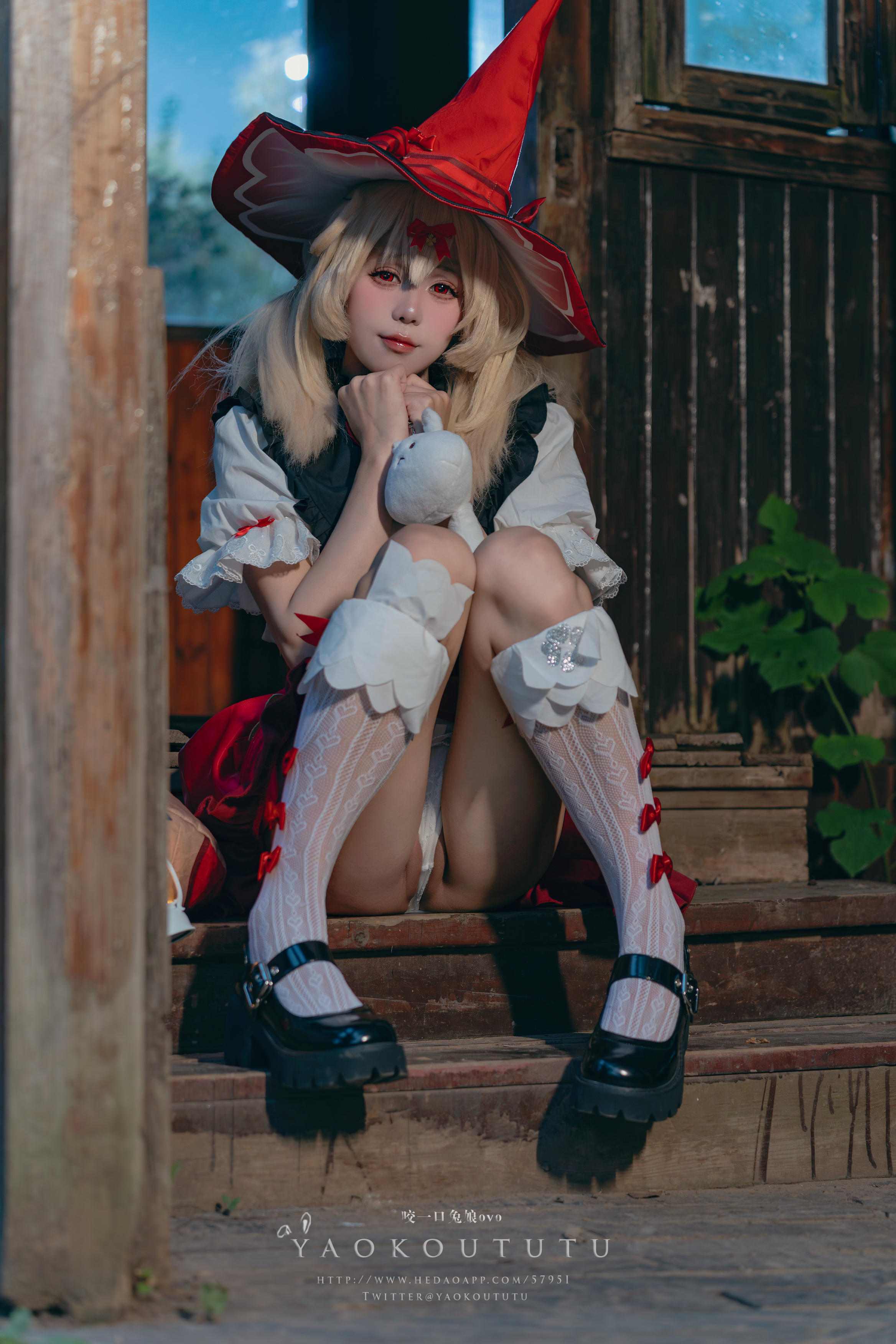 黏黏团子兔 NO.103 咬一口兔娘ovo『琪花星烛·可莉』可莉炸鱼舞 [66P1V 1.38GB]_第2集