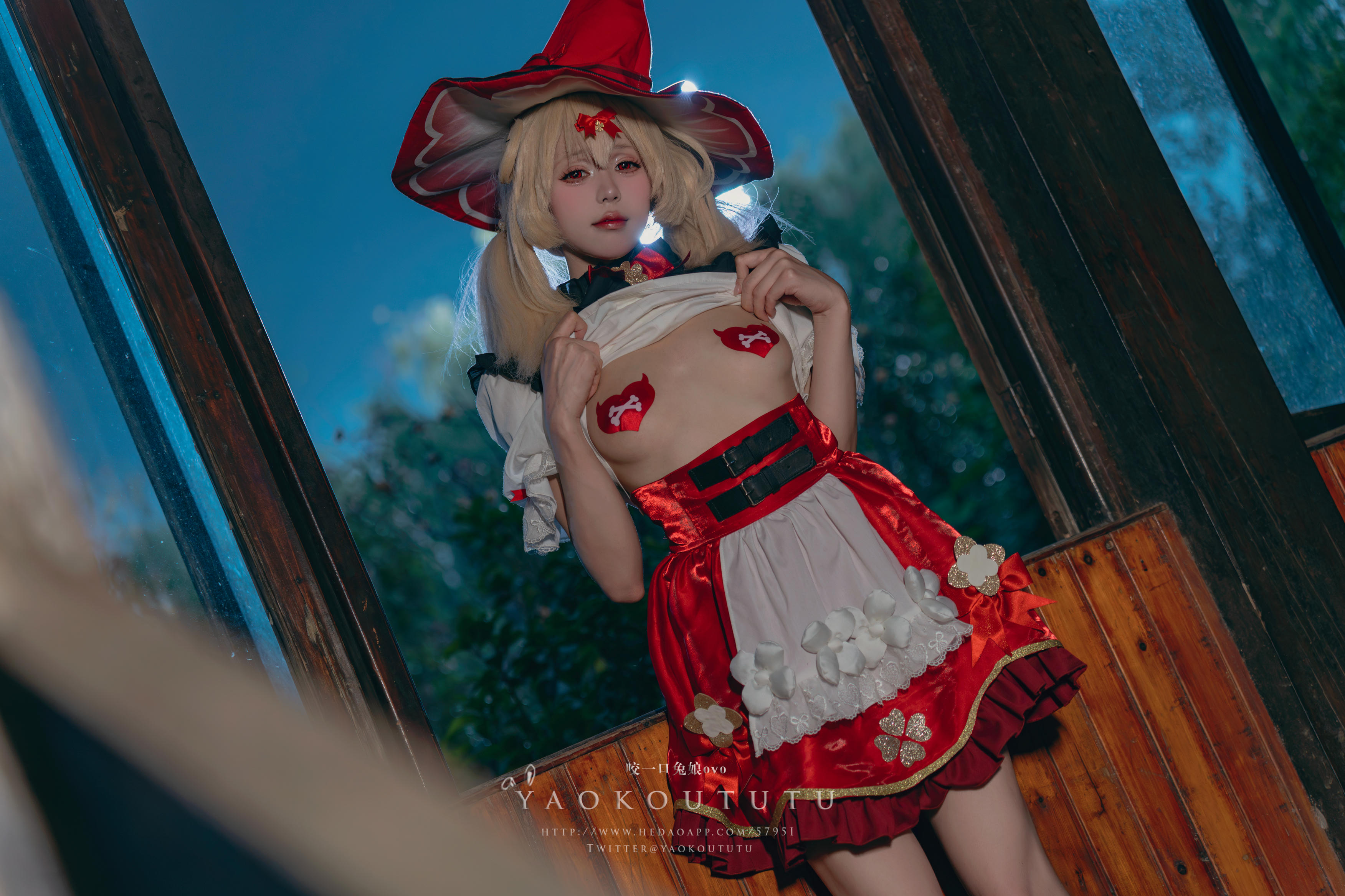 黏黏团子兔 NO.103 咬一口兔娘ovo『琪花星烛·可莉』可莉炸鱼舞 [66P1V 1.38GB]_第2集