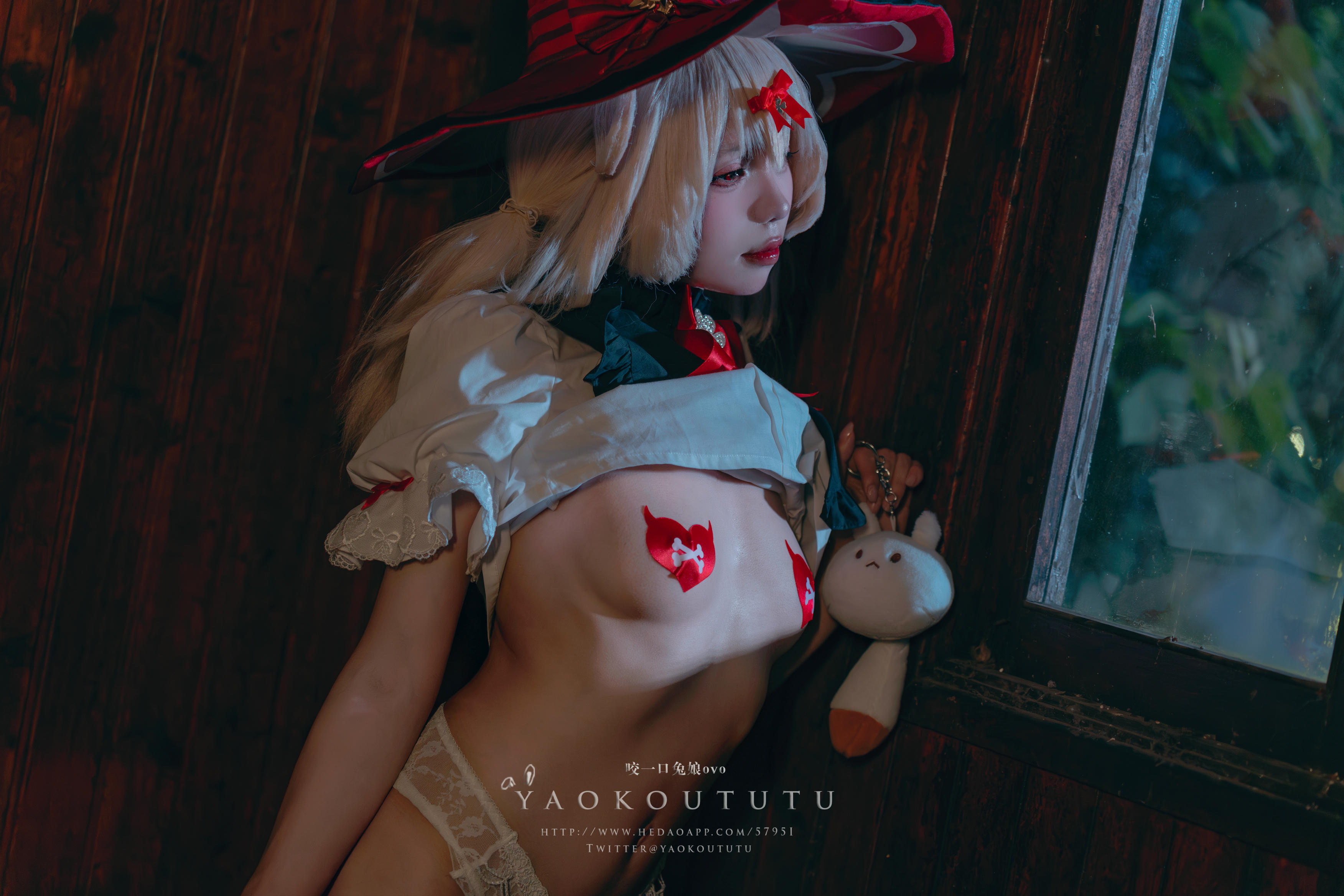 黏黏团子兔 NO.103 咬一口兔娘ovo『琪花星烛·可莉』可莉炸鱼舞 [66P1V 1.38GB]_第3集