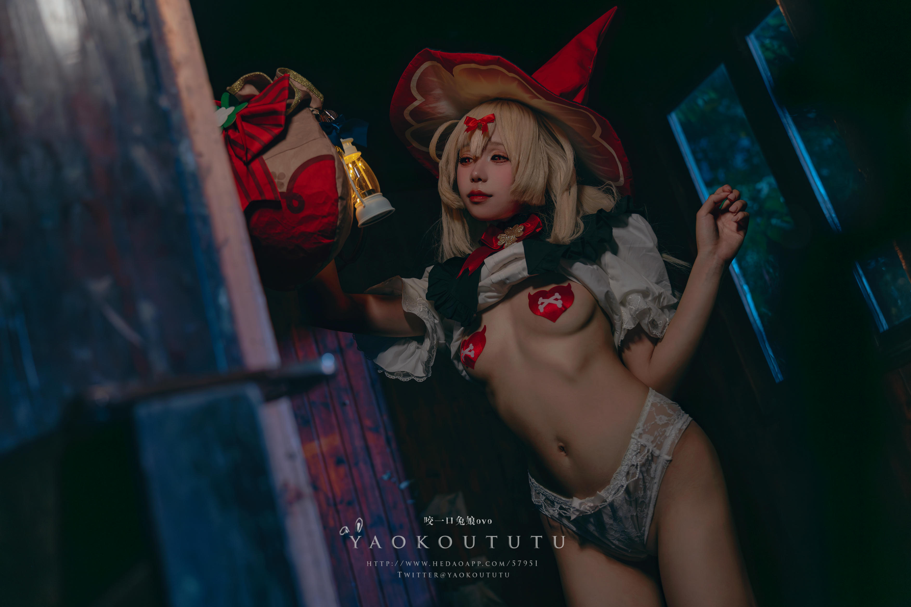 黏黏团子兔 NO.103 咬一口兔娘ovo『琪花星烛·可莉』可莉炸鱼舞 [66P1V 1.38GB]_第3集