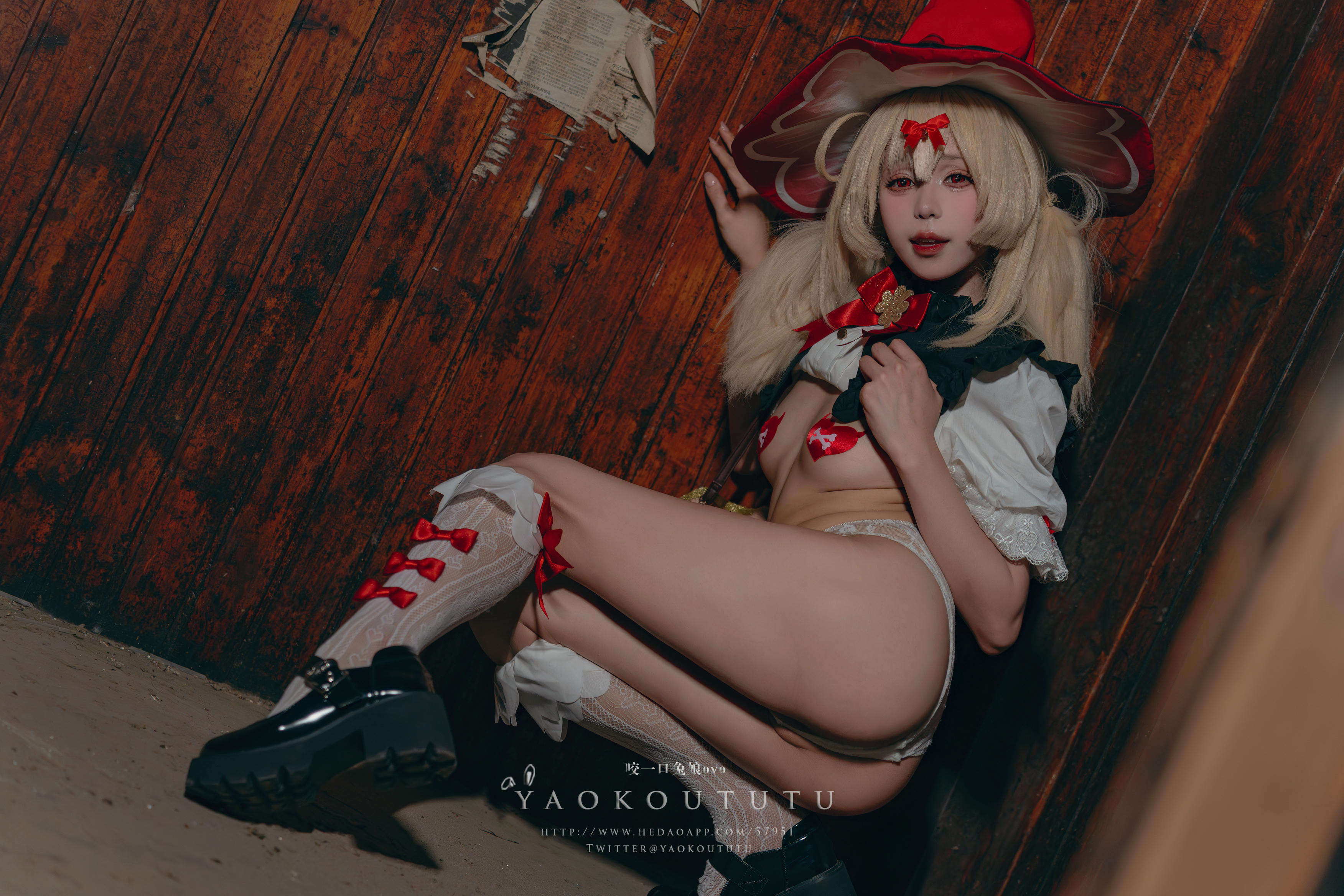 黏黏团子兔 NO.103 咬一口兔娘ovo『琪花星烛·可莉』可莉炸鱼舞 [66P1V 1.38GB]_第3集