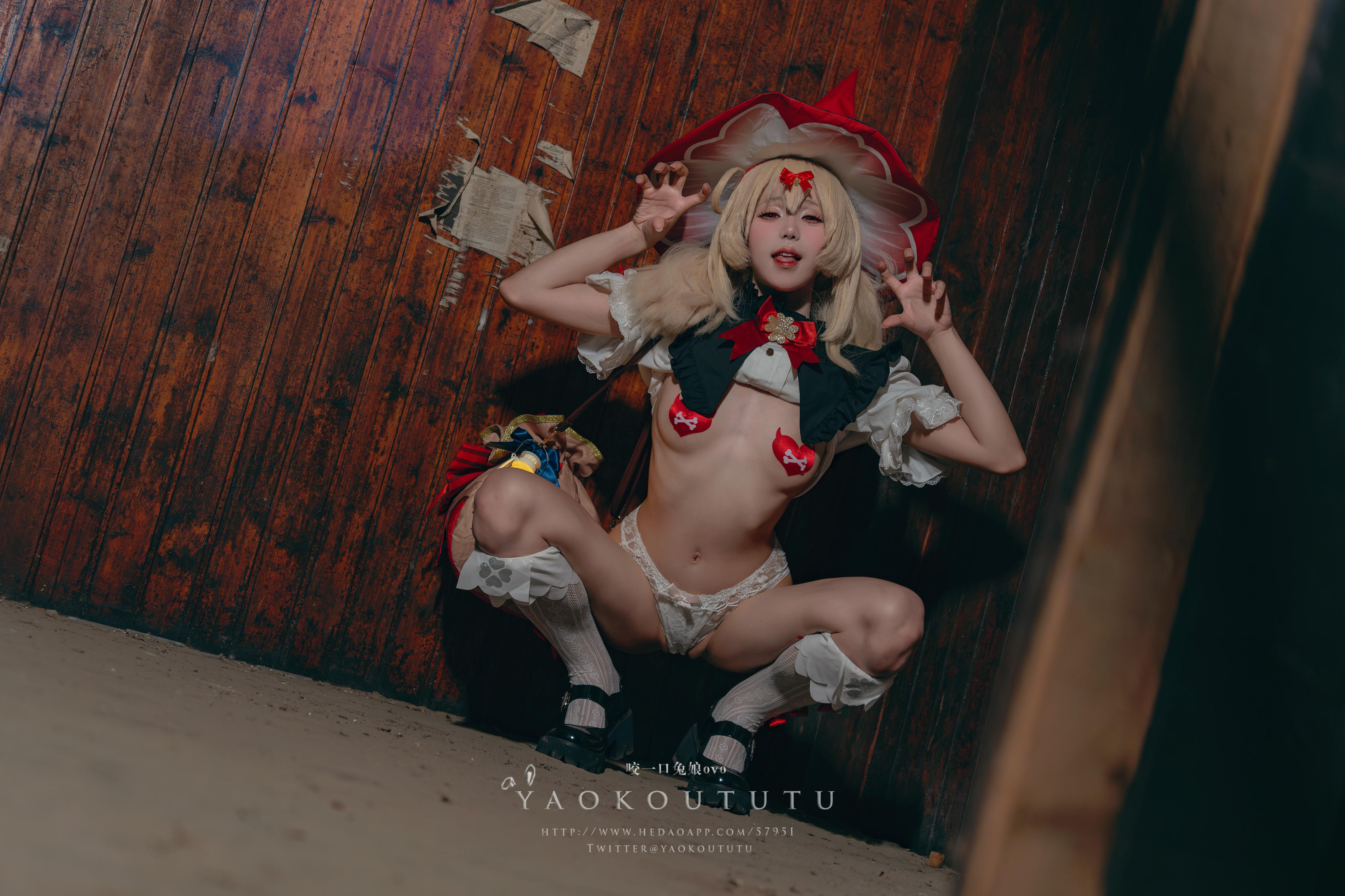 黏黏团子兔 NO.103 咬一口兔娘ovo『琪花星烛·可莉』可莉炸鱼舞 [66P1V 1.38GB]_第3集